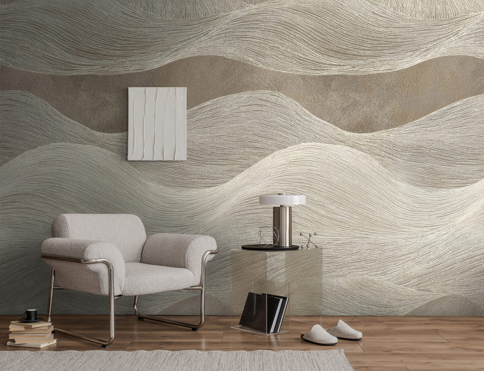 AS Fototapete The Wall 4 Landschaft Braun 792231