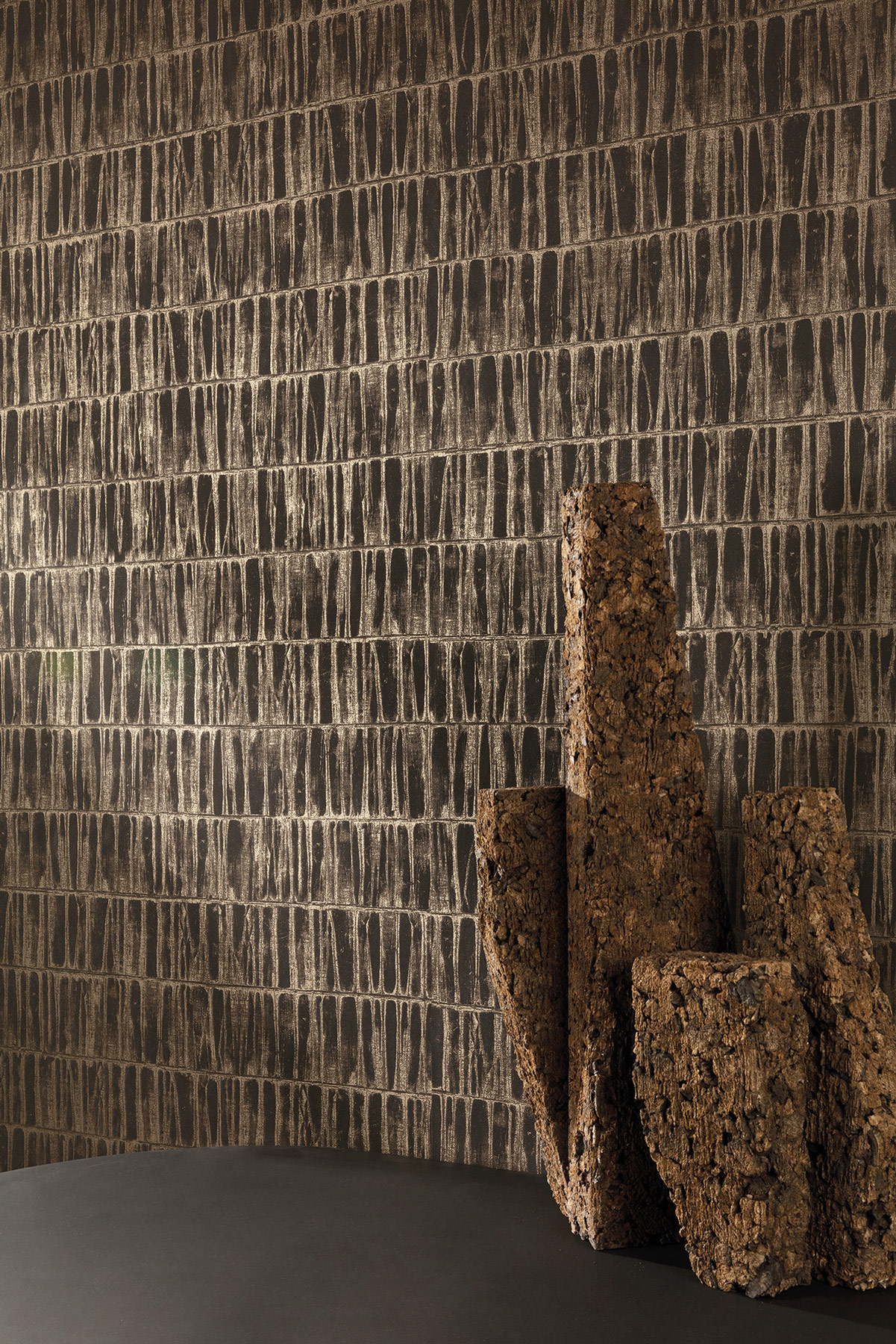 Masureel Vliestapete Erosion Erosio Midnight ERO302