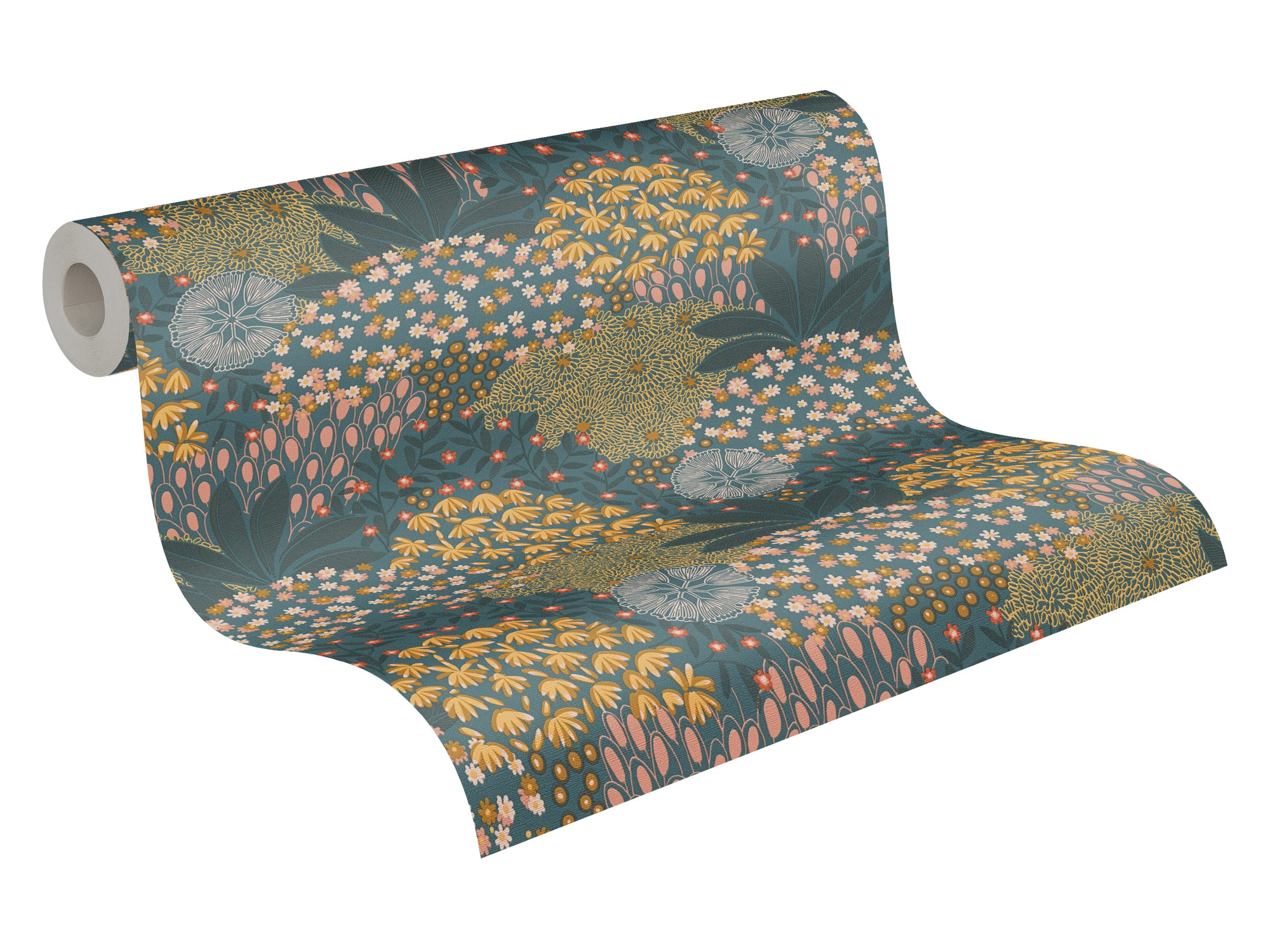 AS Vliestapete Nara Satintapete Blümchentapete 387404