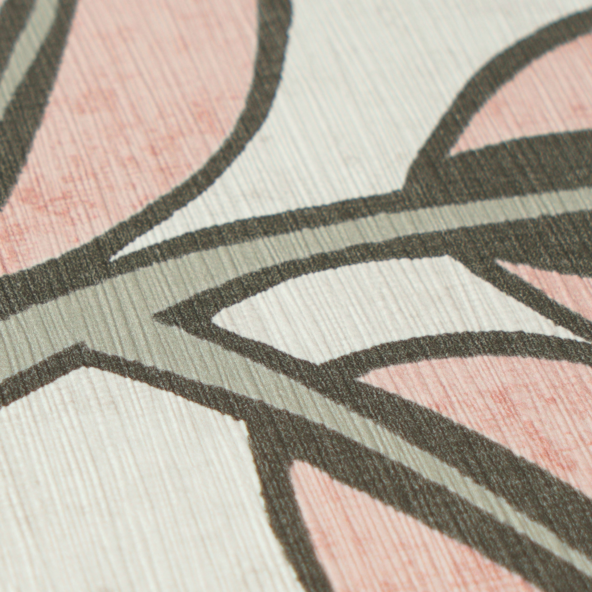 AS Vliestapete Nordic Feeling Blätter Zweige Grau 791502