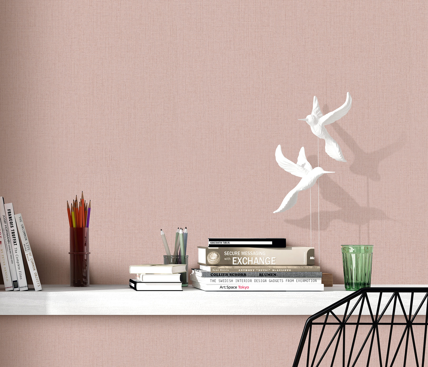 Erismann Vliestapete Melissa 4Earth orange 1035904