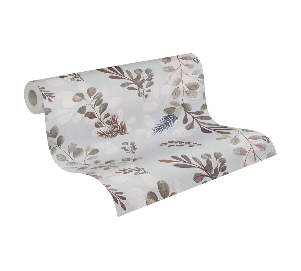 AS Vliestapete Anna d'Andrea Floral Grau 782212