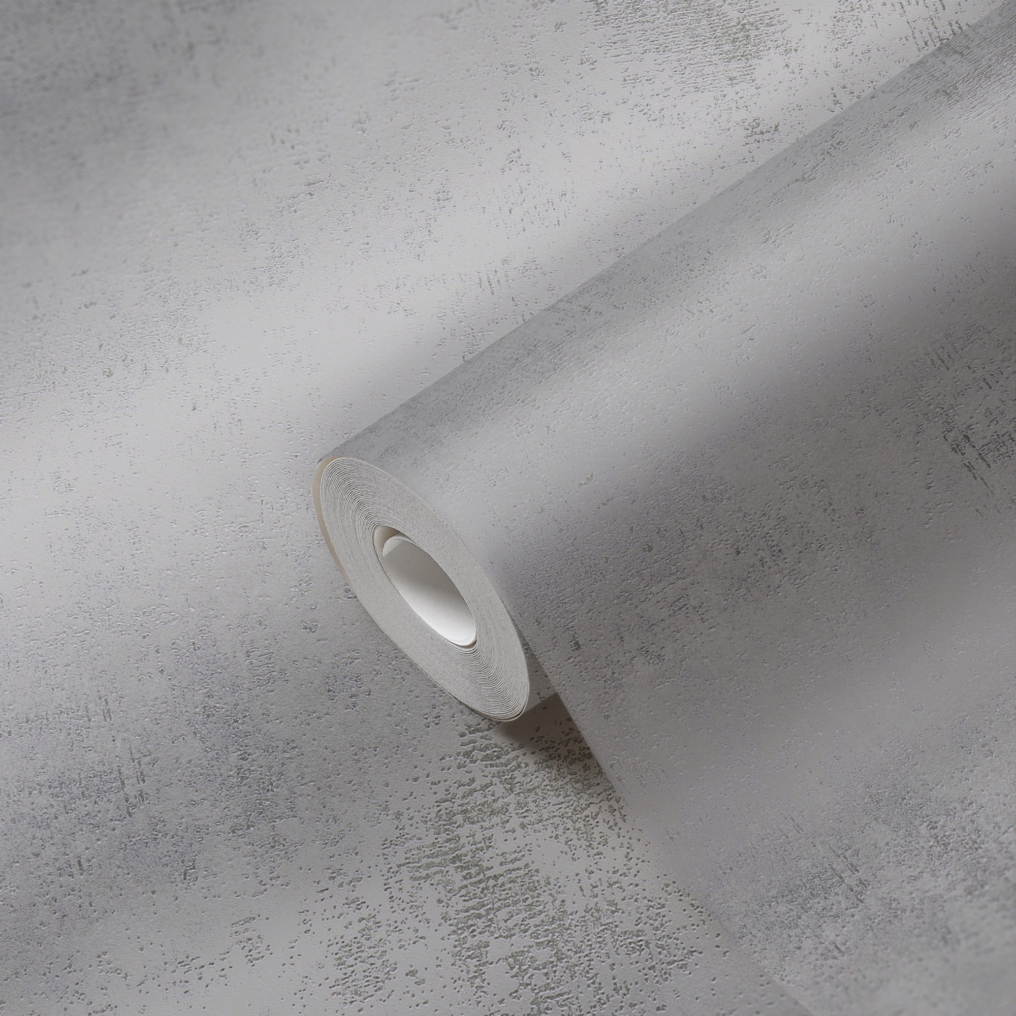 AS Vliestapete The BOS hellgrau Strukturtapete 388323