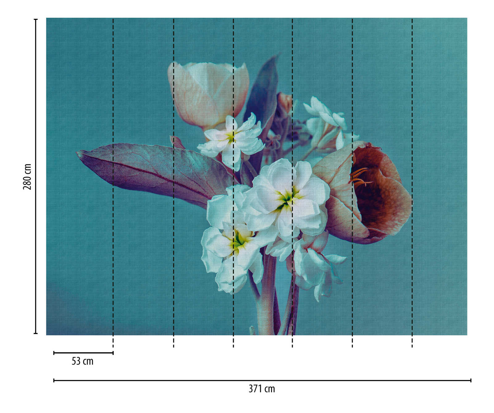 Livingwalls Vliestapete The Wall Blume 382691