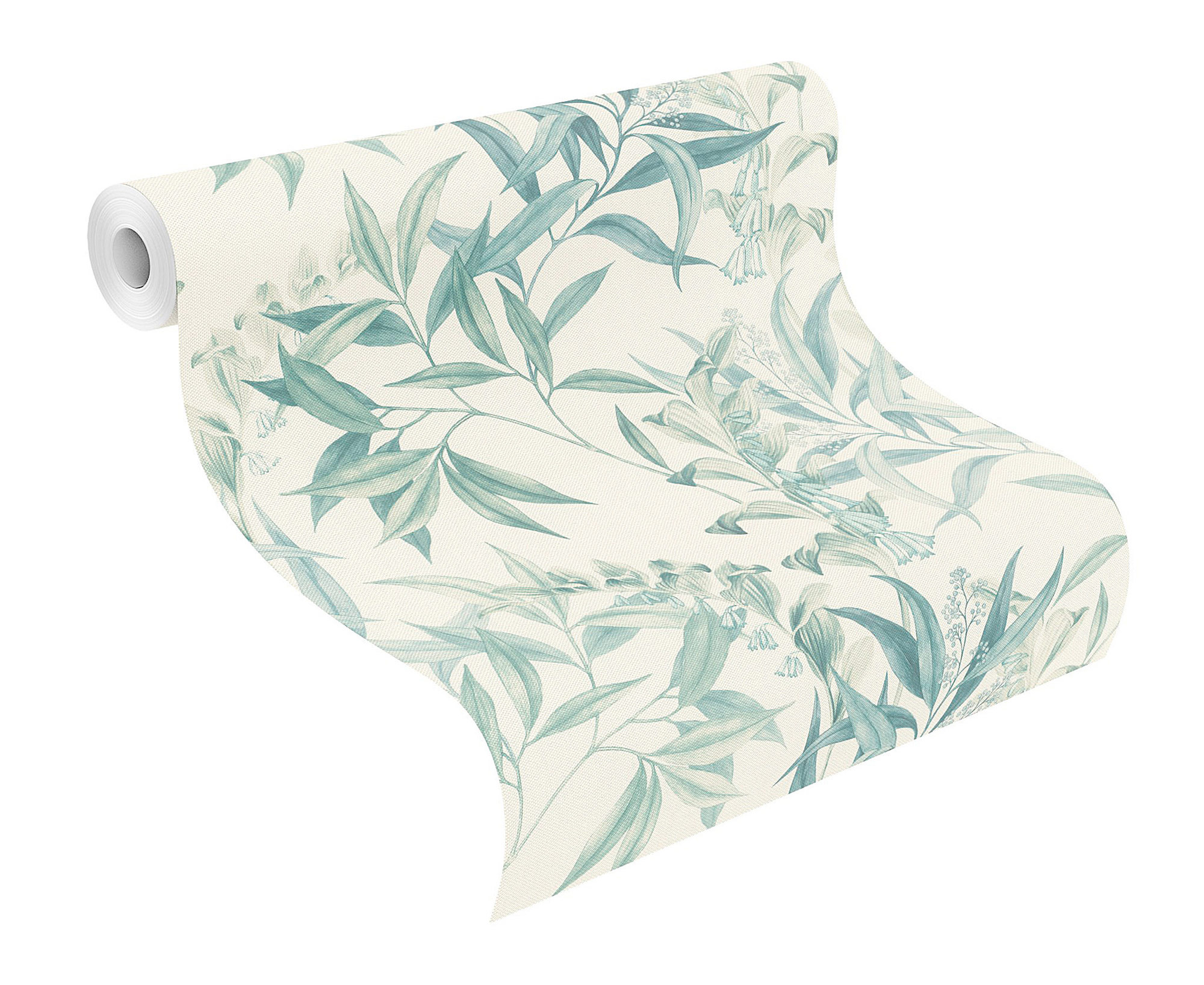 Rasch Vliestapete Liverna Grün-taupe 417340