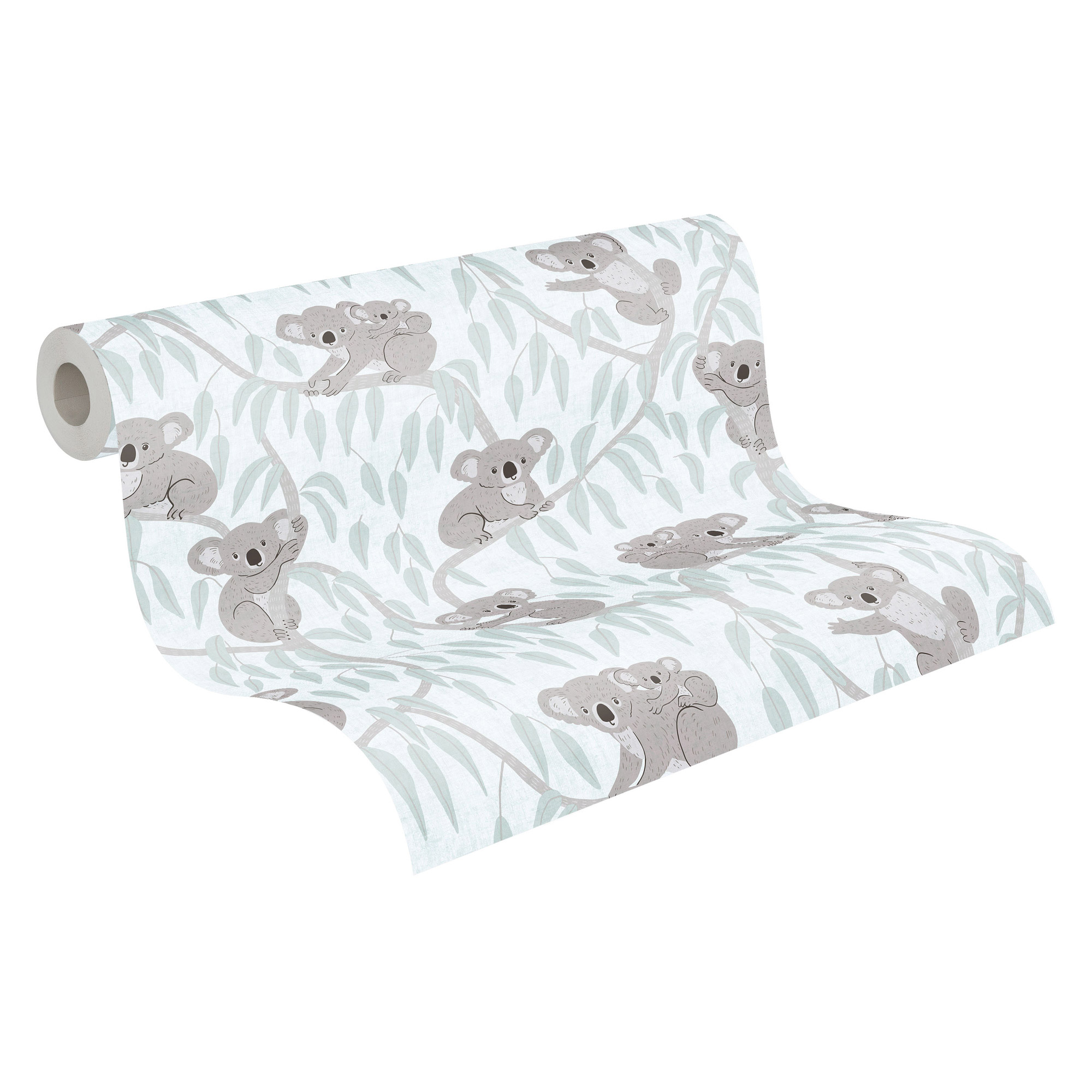 AS Vliestapete Lilly & Luis Koalabär Braun 771342