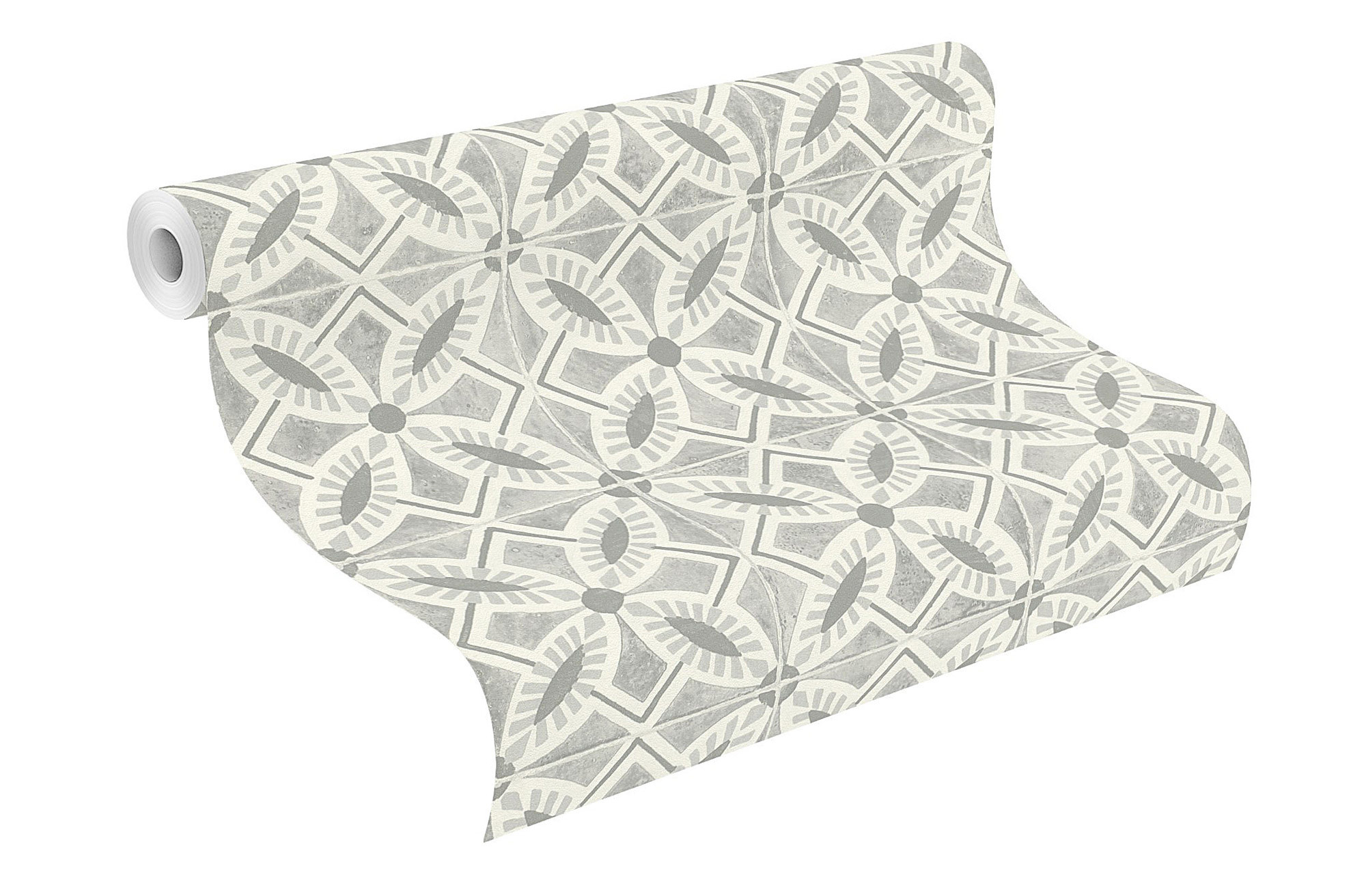 Rasch Vliestapete Beachhouse Grau-Hellgrau 410259