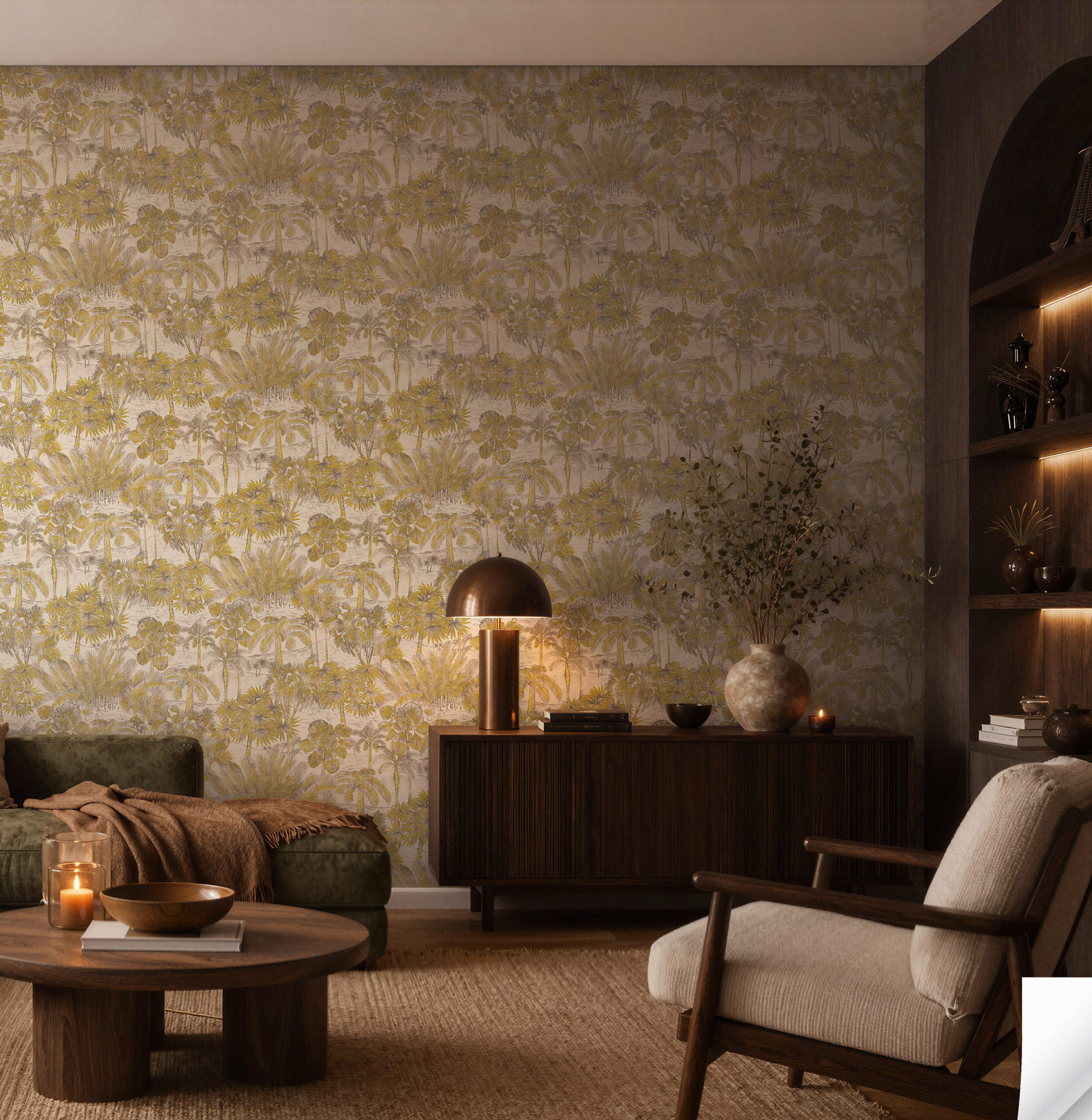 AS Vliestapete Cosiness Designdrop 2 Dschungel 793171