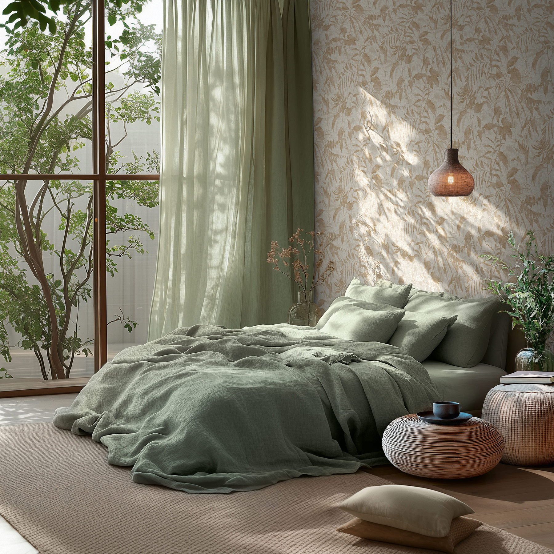 AS Vliestapete MS Hot Spots Floral Creme 782032