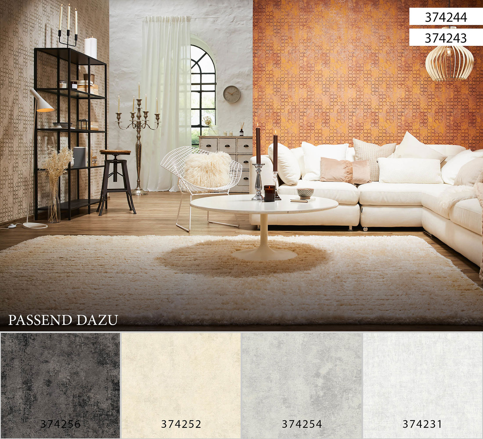 AS Vliestapete New Walls Unitapete 374254