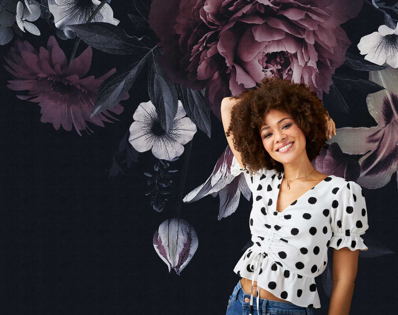 Livingwalls Vliestapete The Wall Blume 382791