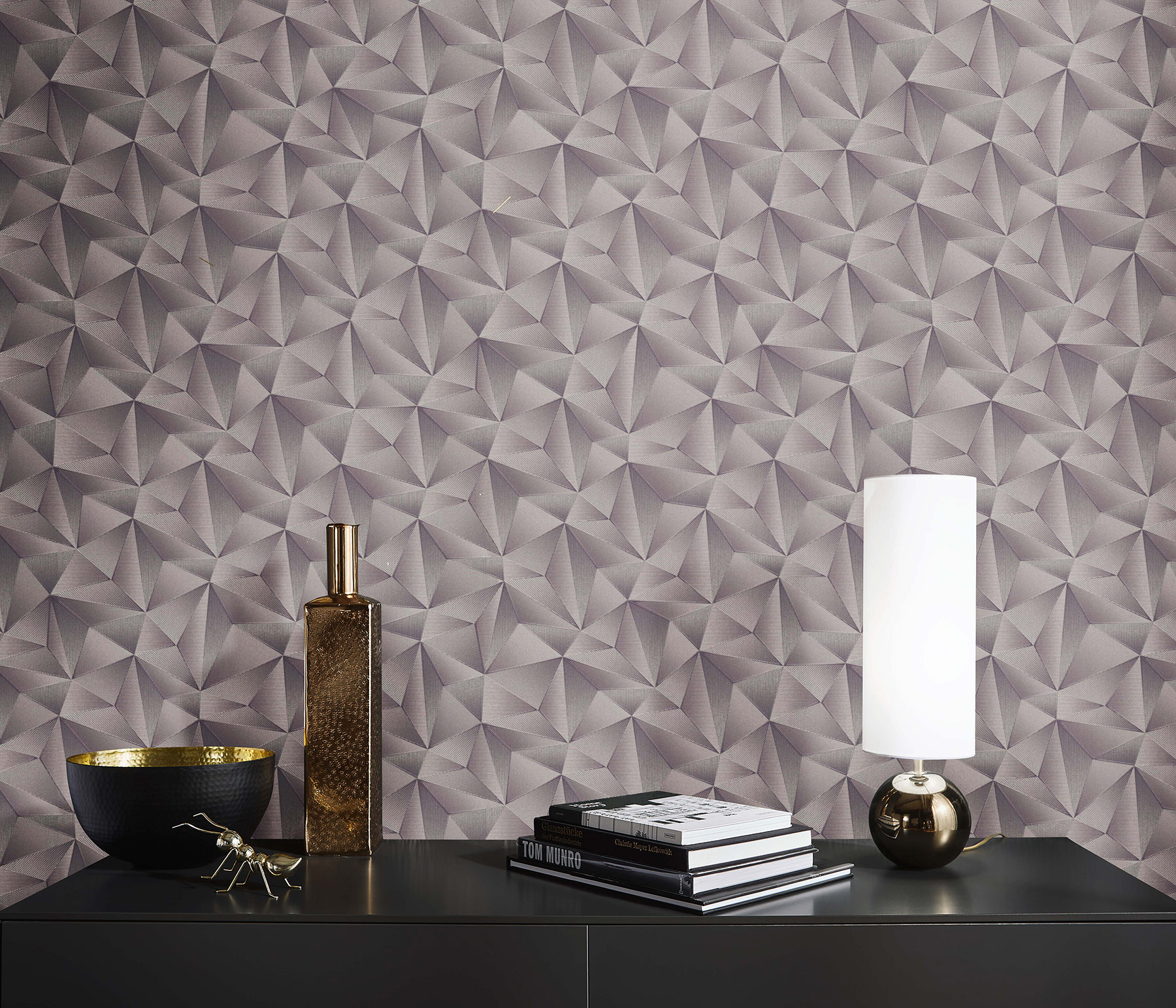 Erismann Vliestapete Spotlight Geometrisch grau 1010634