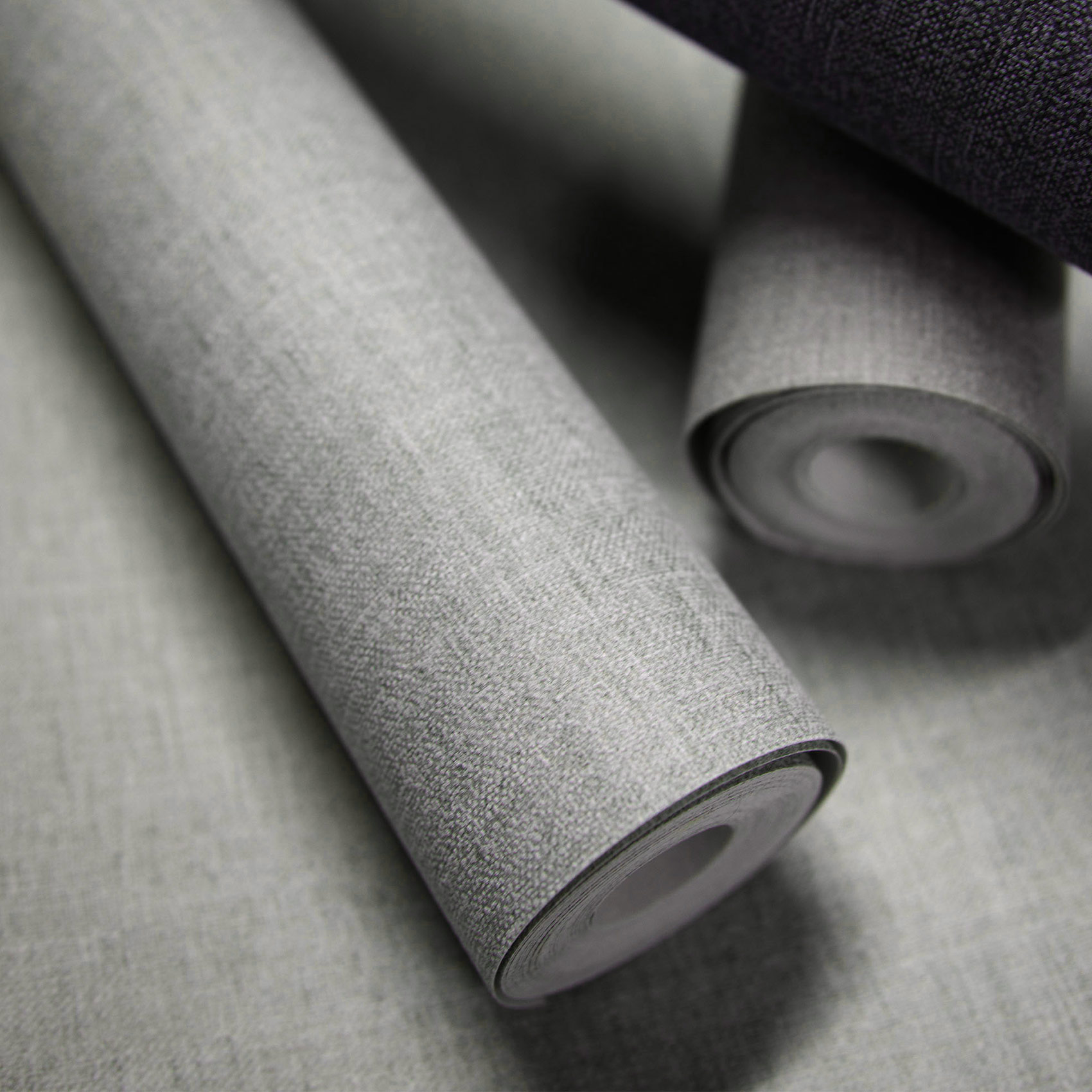 Hohenberger Vliestapete Artist Collage Uni Grey 27269