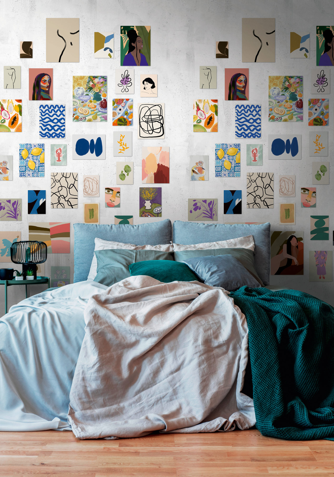 Livingwalls Vliestapete The Wall 3 Bilderwand 398201