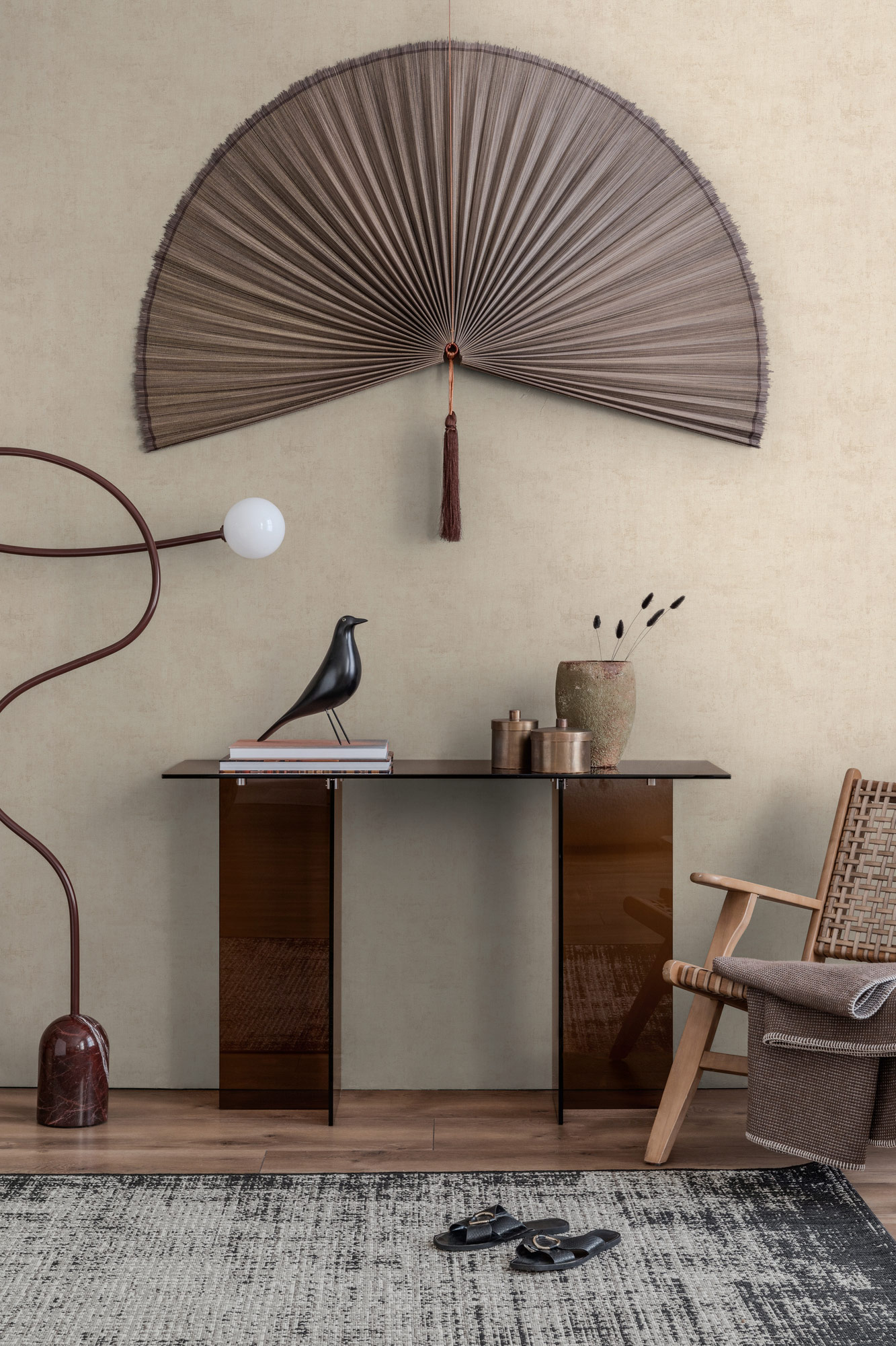 AS Vliestapete Nordic Feeling Unitapete Grau 791534