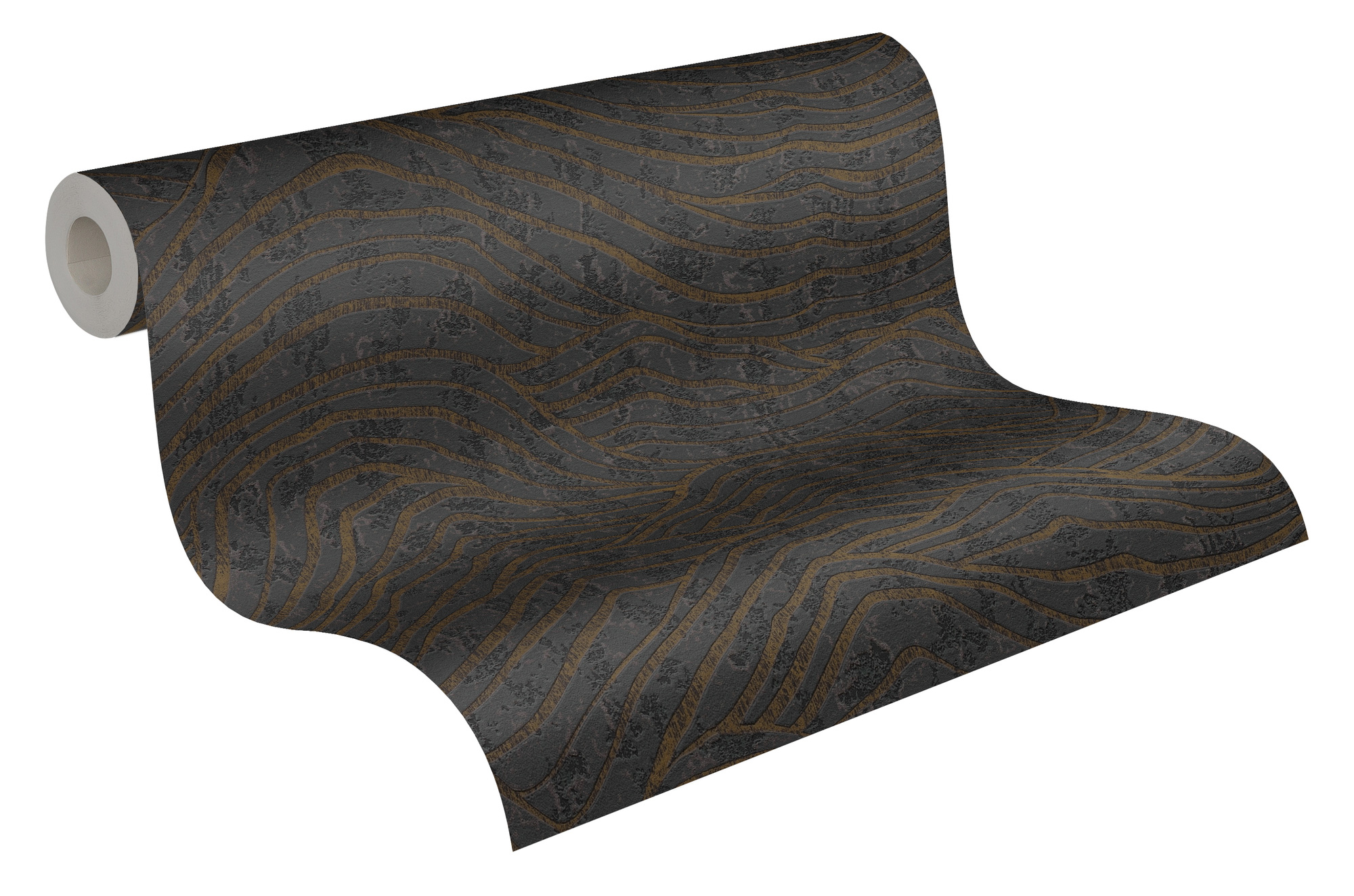 AS Vliestapete Jade 2 Schwarz 3D tapete 395073