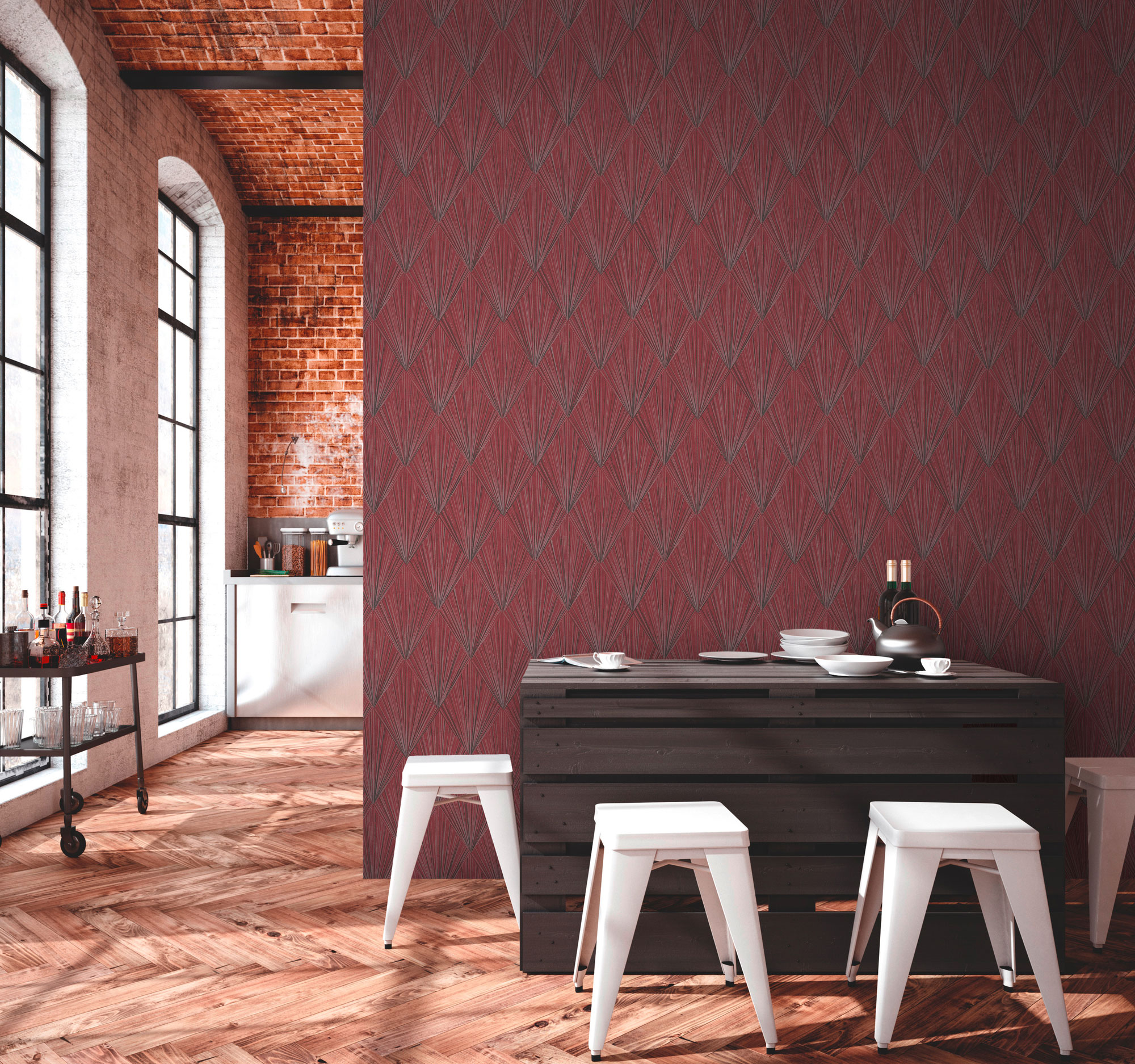 AS Vliestapete Metropolitan Stories 2 Geometrisch 378642