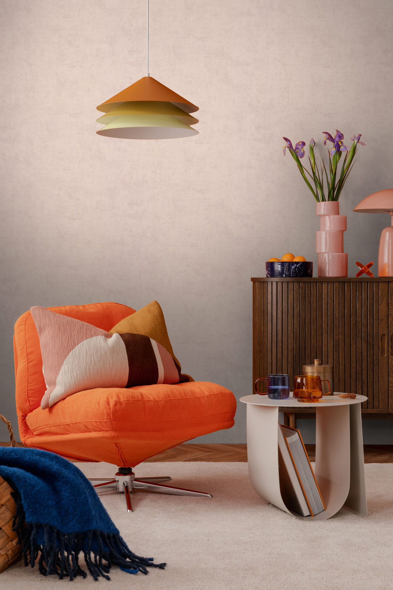 AS Vliestapete Nordic Feeling Unitapete Rosa 791526