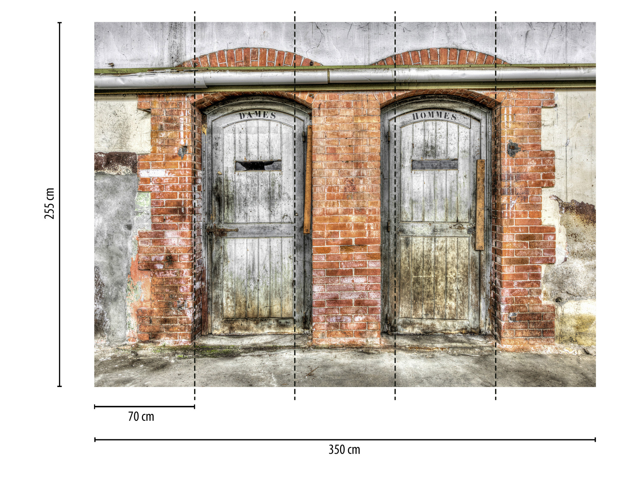 AS Fototapete Designwalls 2 Industrial Gebäude DD123550