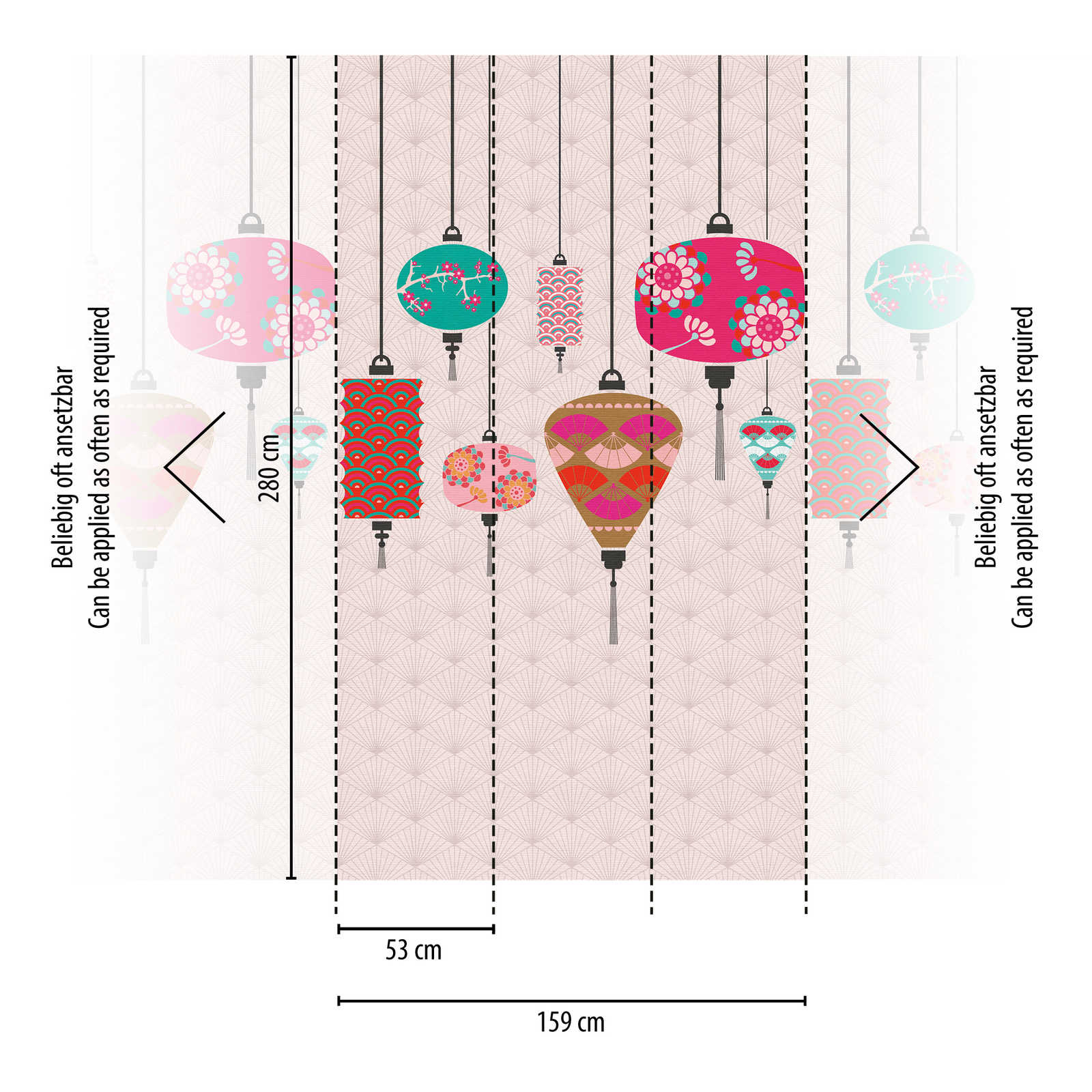 Livingwalls Vliestapete The Wall Japanisch 382481