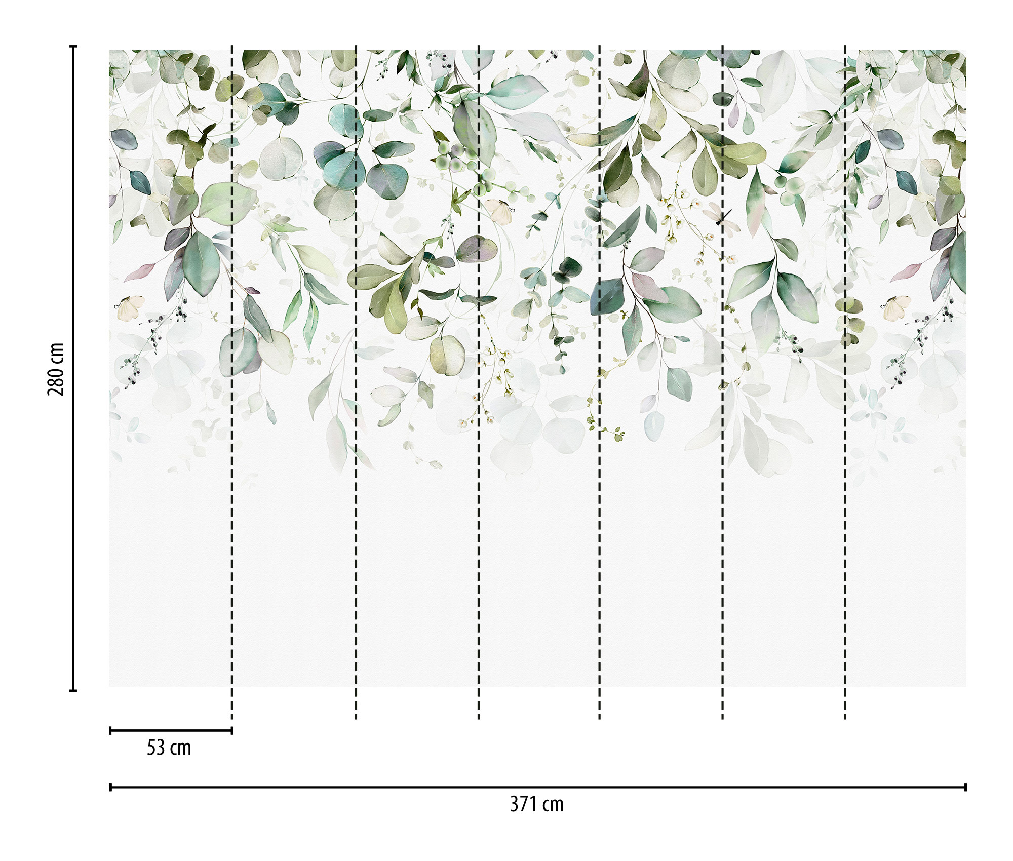 Livingwalls Vliestapete The Wall 3 Blätter 399001