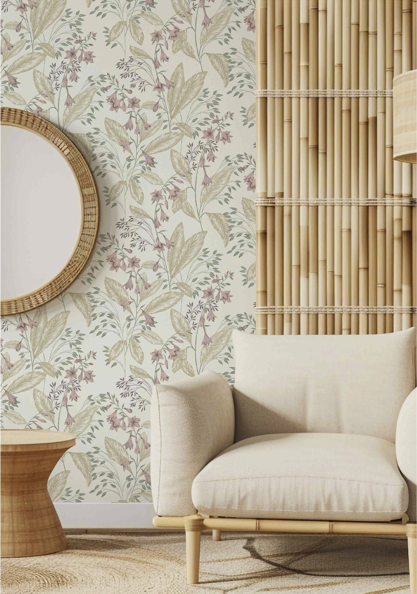 Rasch Vliestapete Beltesto Pink Floral 794434