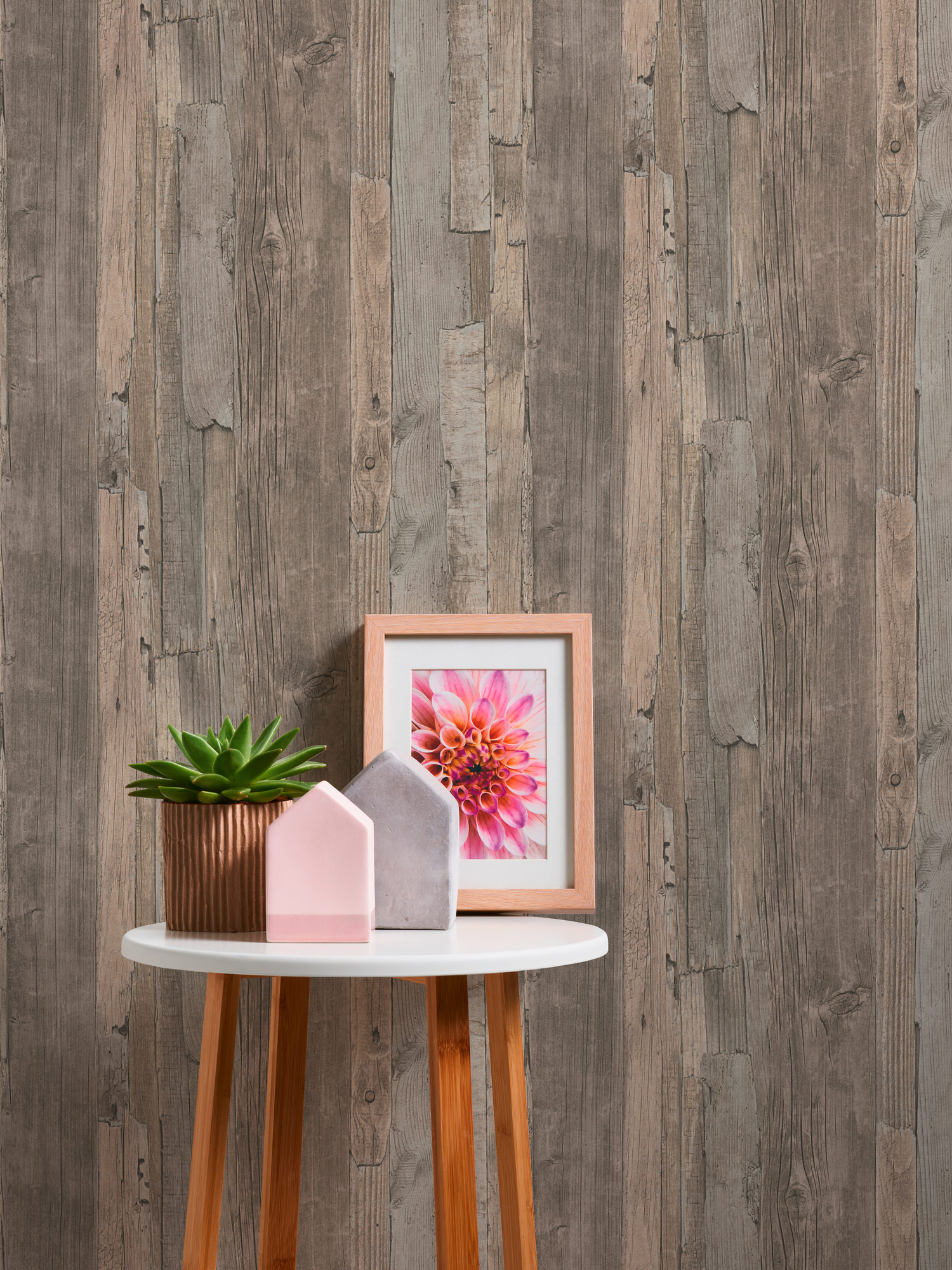 AS Vliestapete Elements 2 Holzoptik Beige 954053