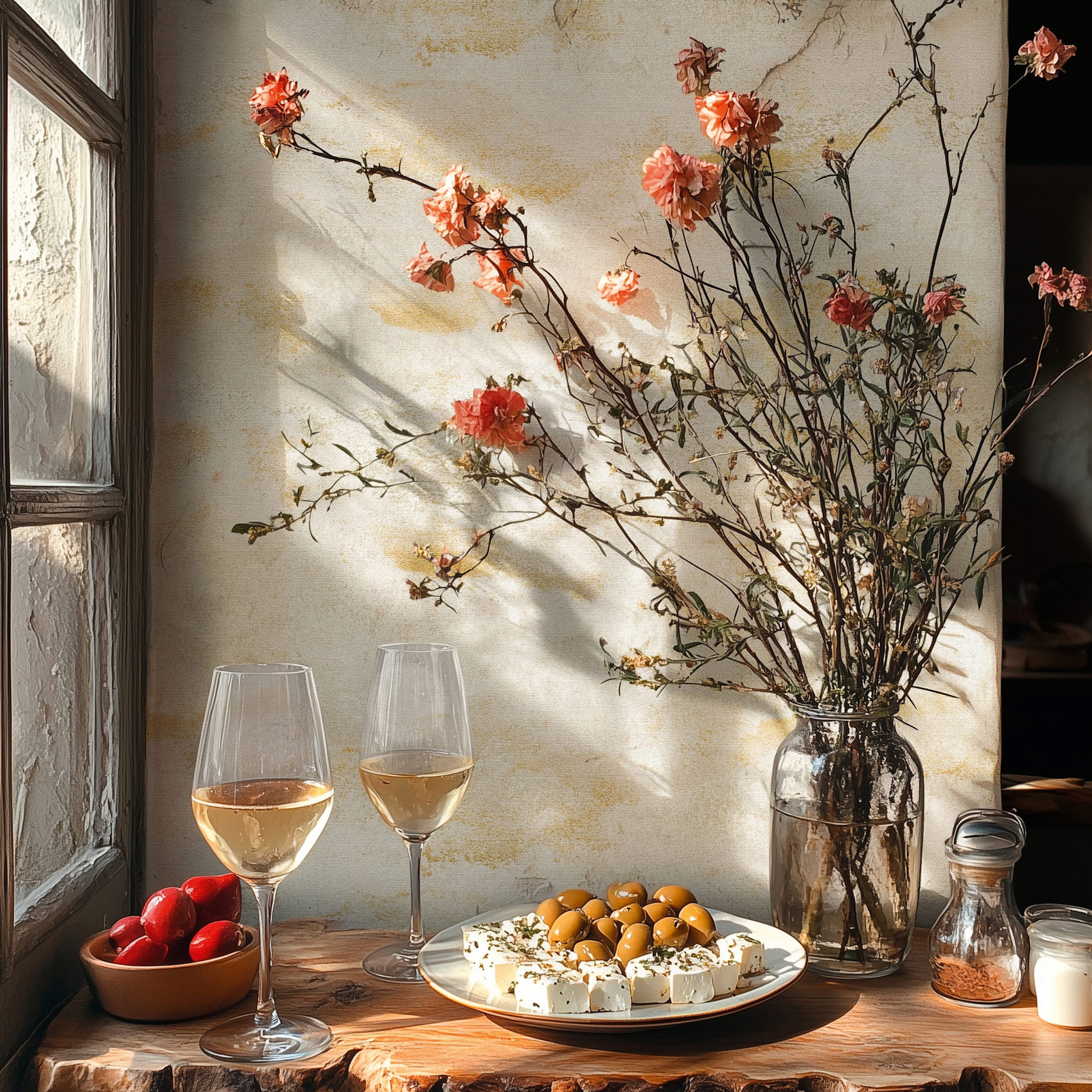 AS Vliestapete MS Hot Spots Abstrakt Creme 786563