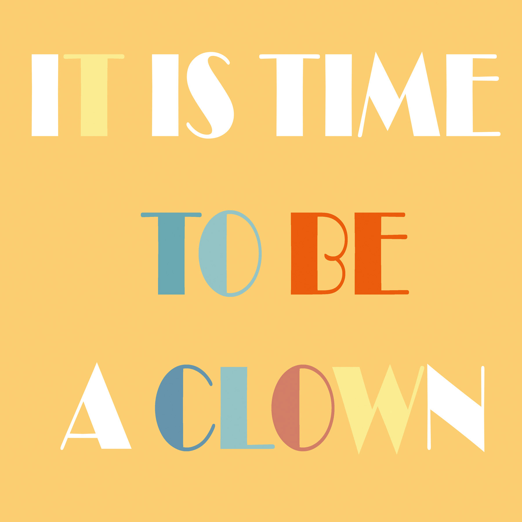 AS Leinwandbild Be a Clown 2 DD129384