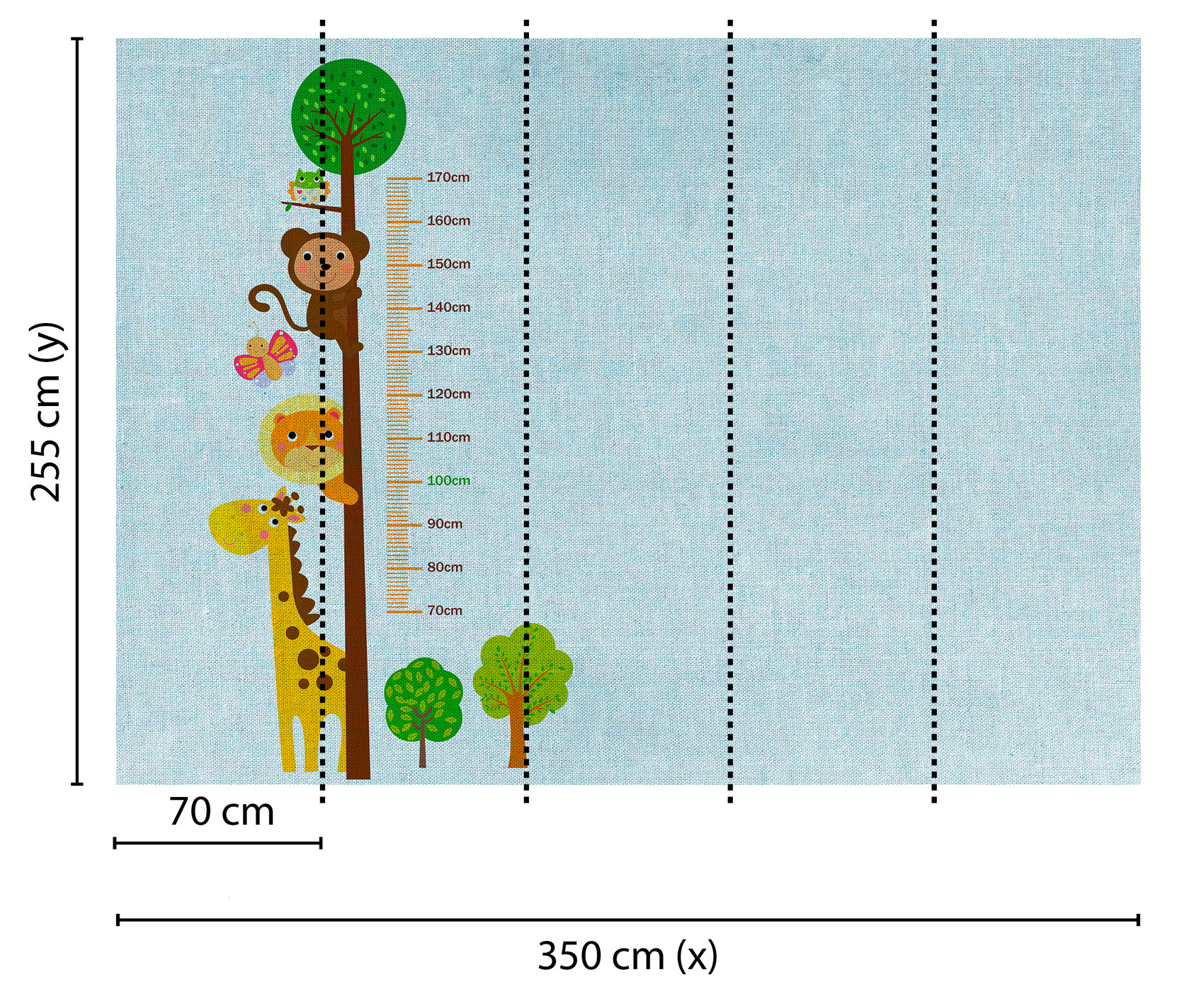 AS Fototapete Designwalls Kids Grow Stick DD118646