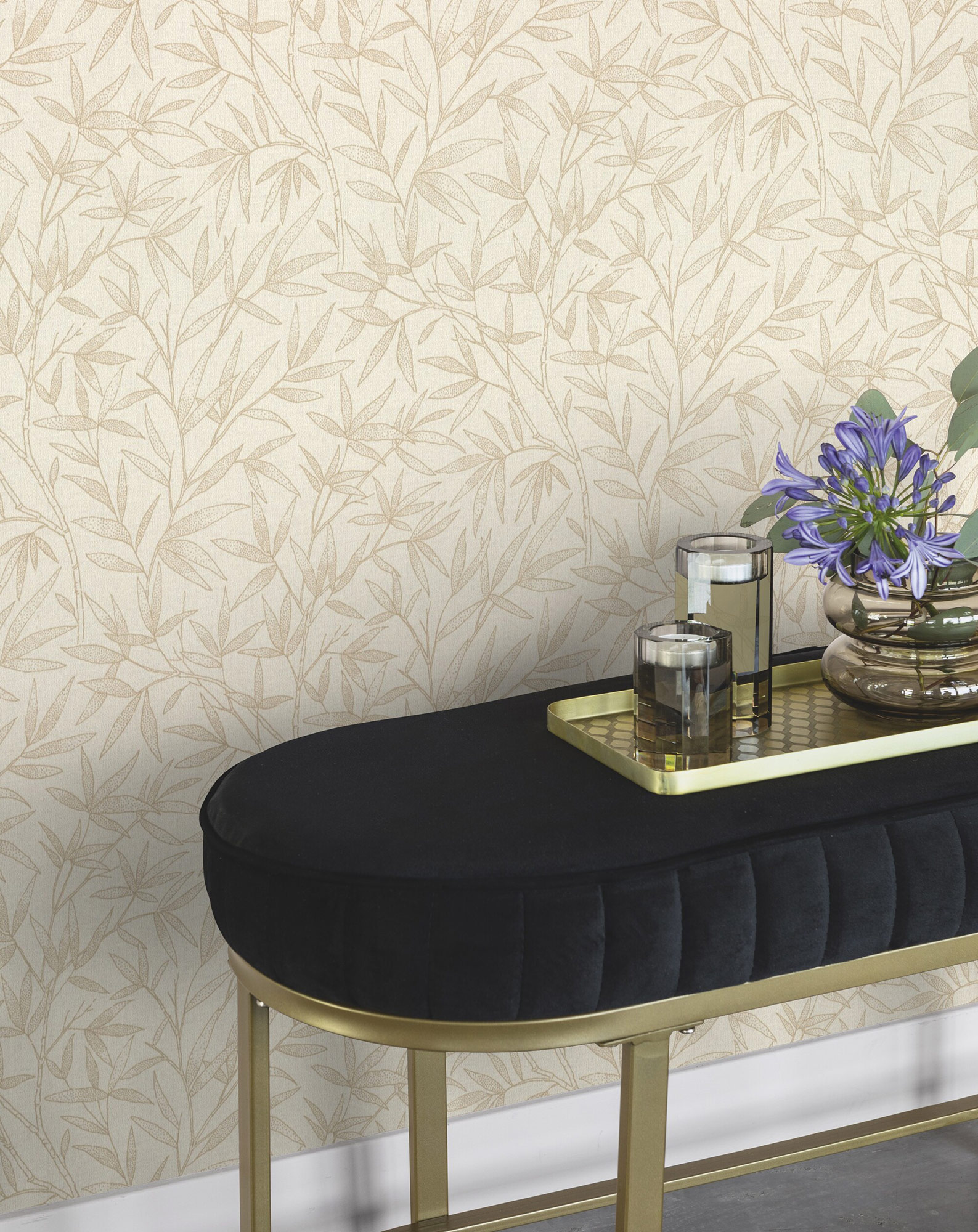 Rasch Vliestapete Liverna Beige-greige 554809