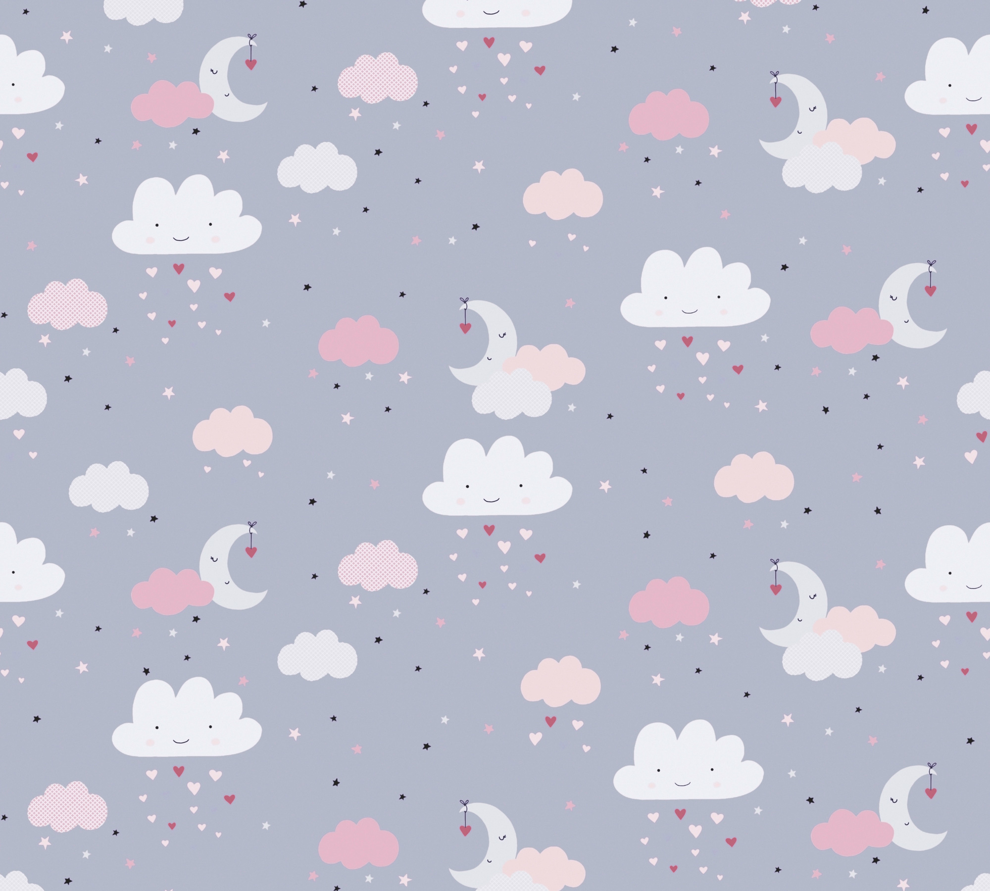 AS Vliestapete Little Love Wolkentapete 381251