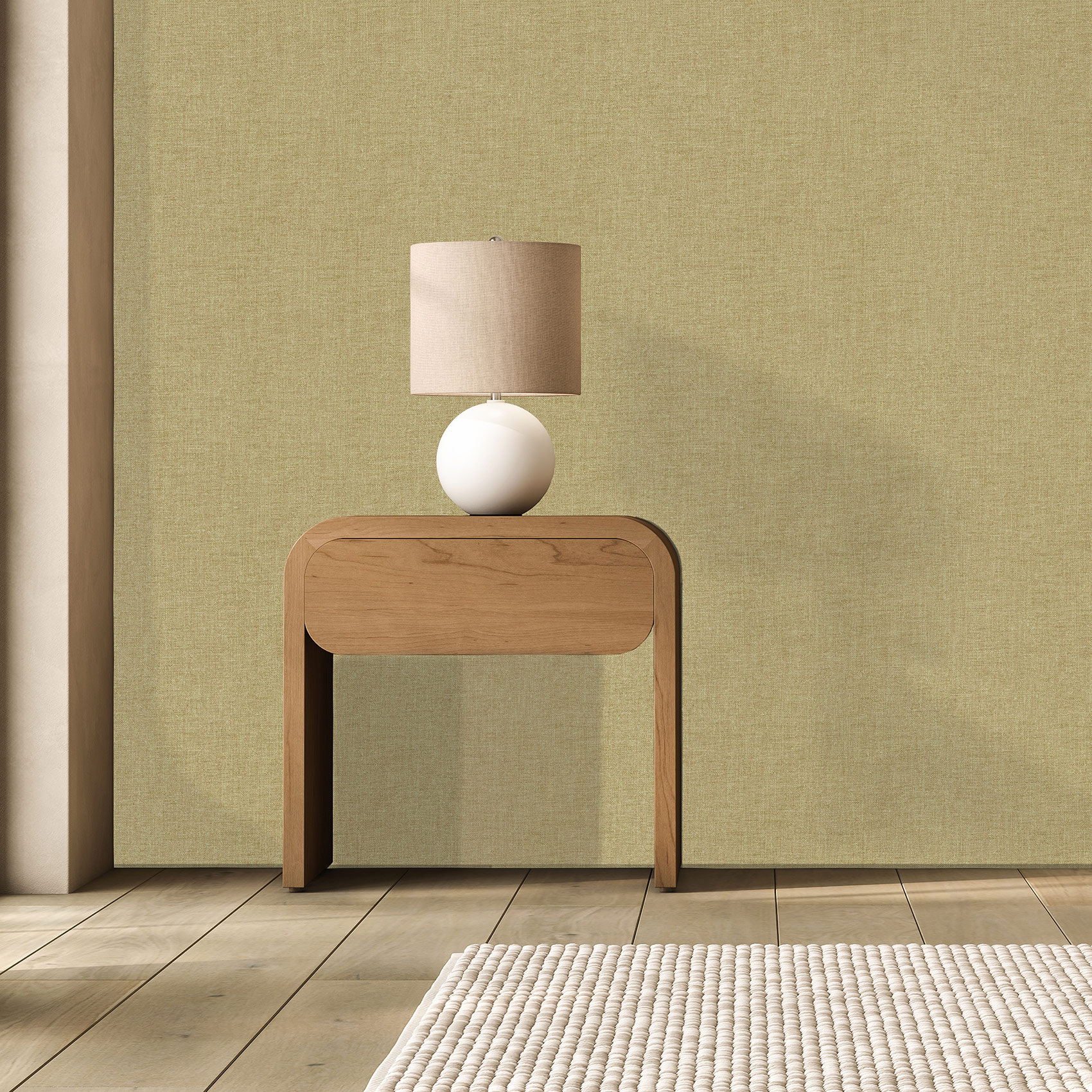 Hohenberger Vliestapete Artist Collage Uni Yellow 27275