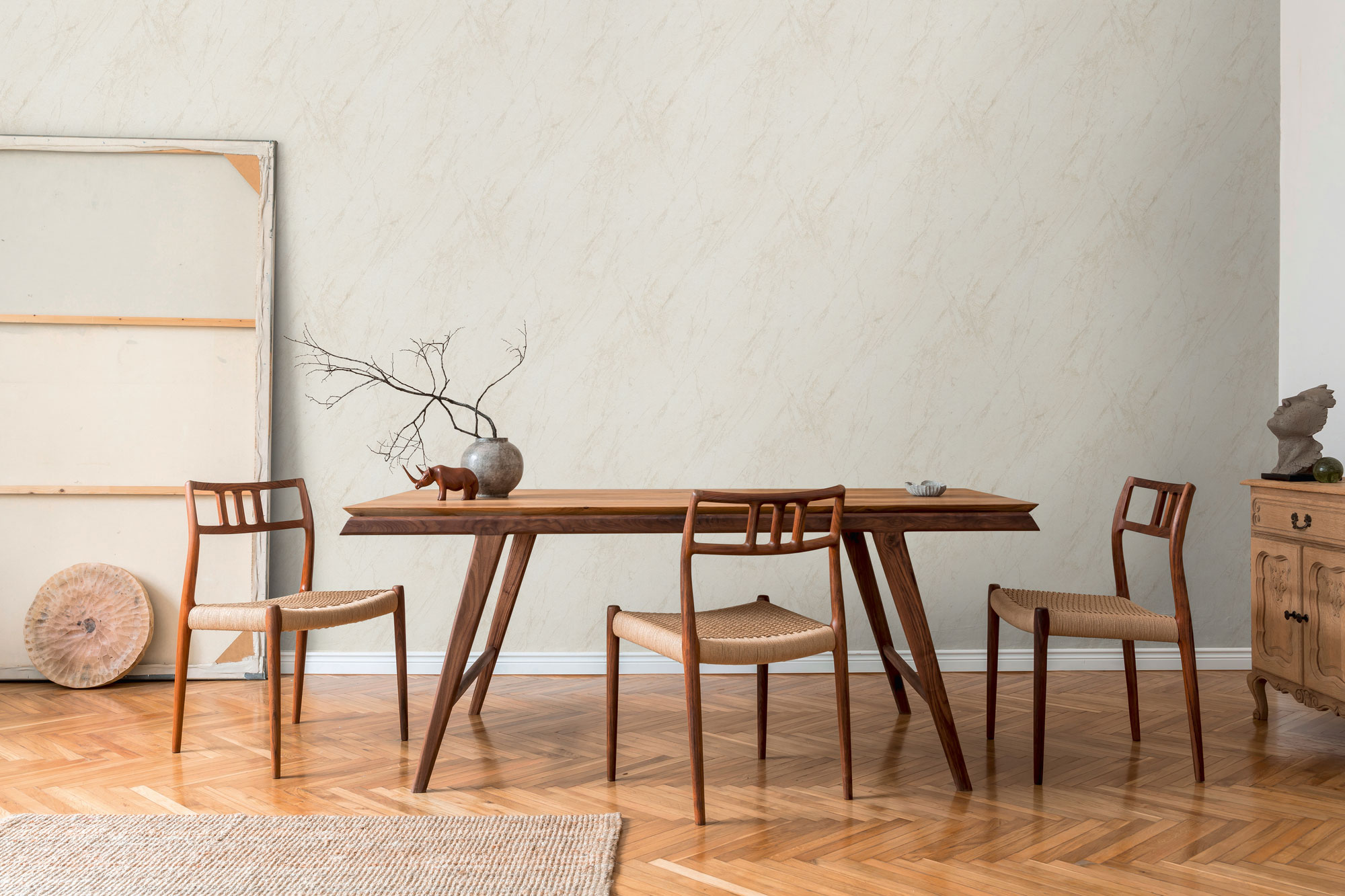 AS Vliestapete The BOS creme Marmortapete 388171