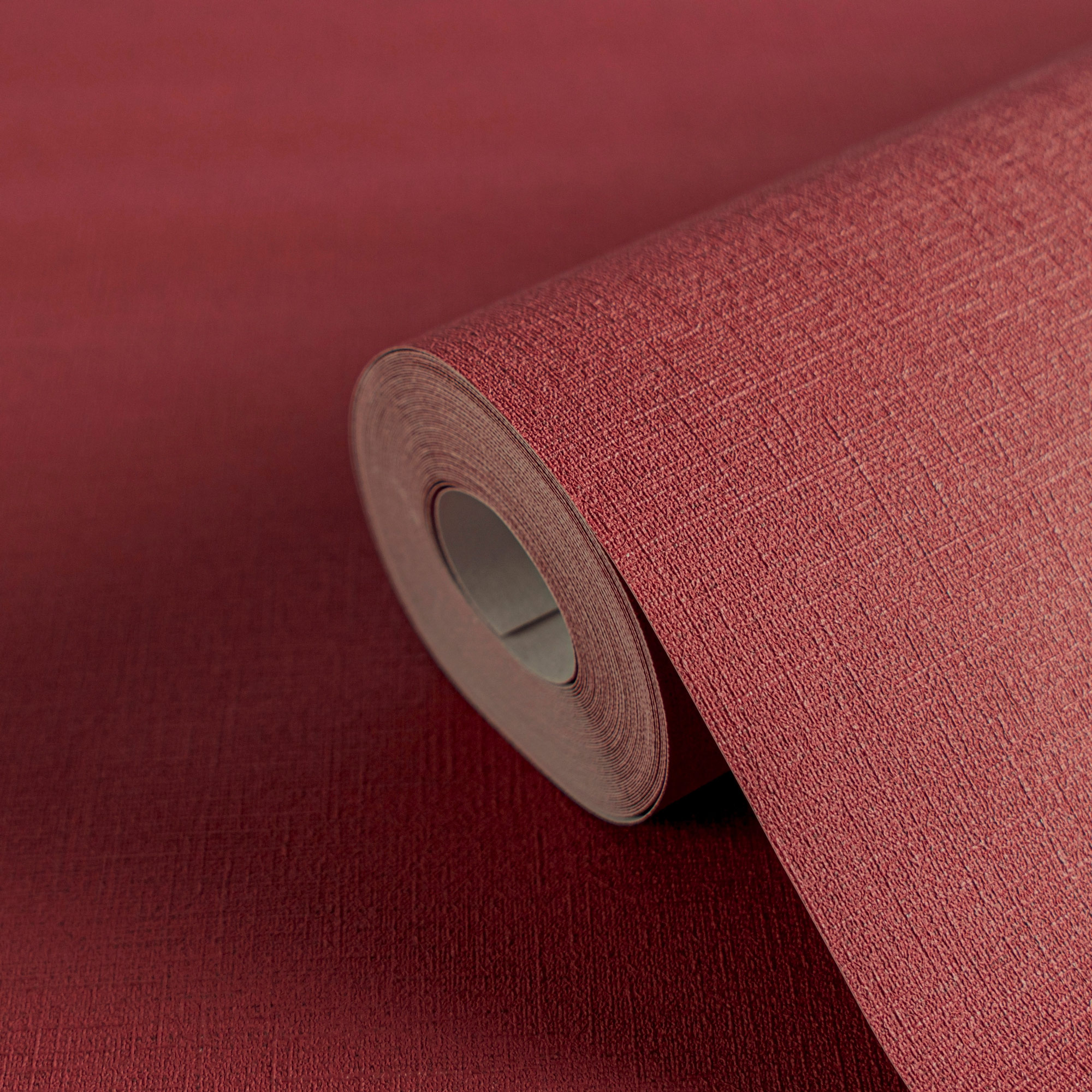 AS Vliestapete Colourful World Unitapete Rot 390981