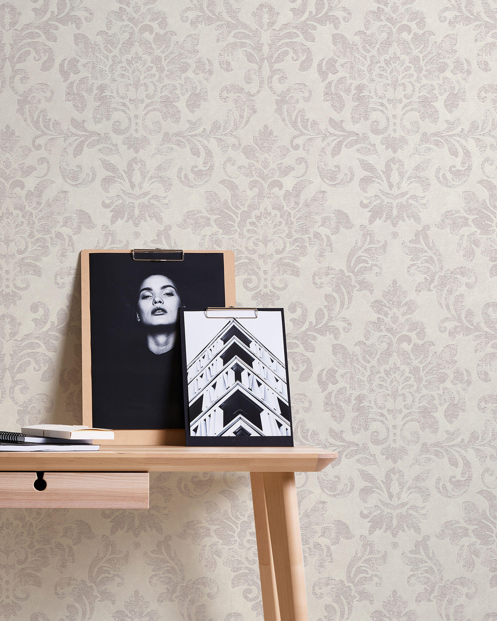 AS Vliestapete Neue Bude 2.0 II Barock Tapete weiss 374133