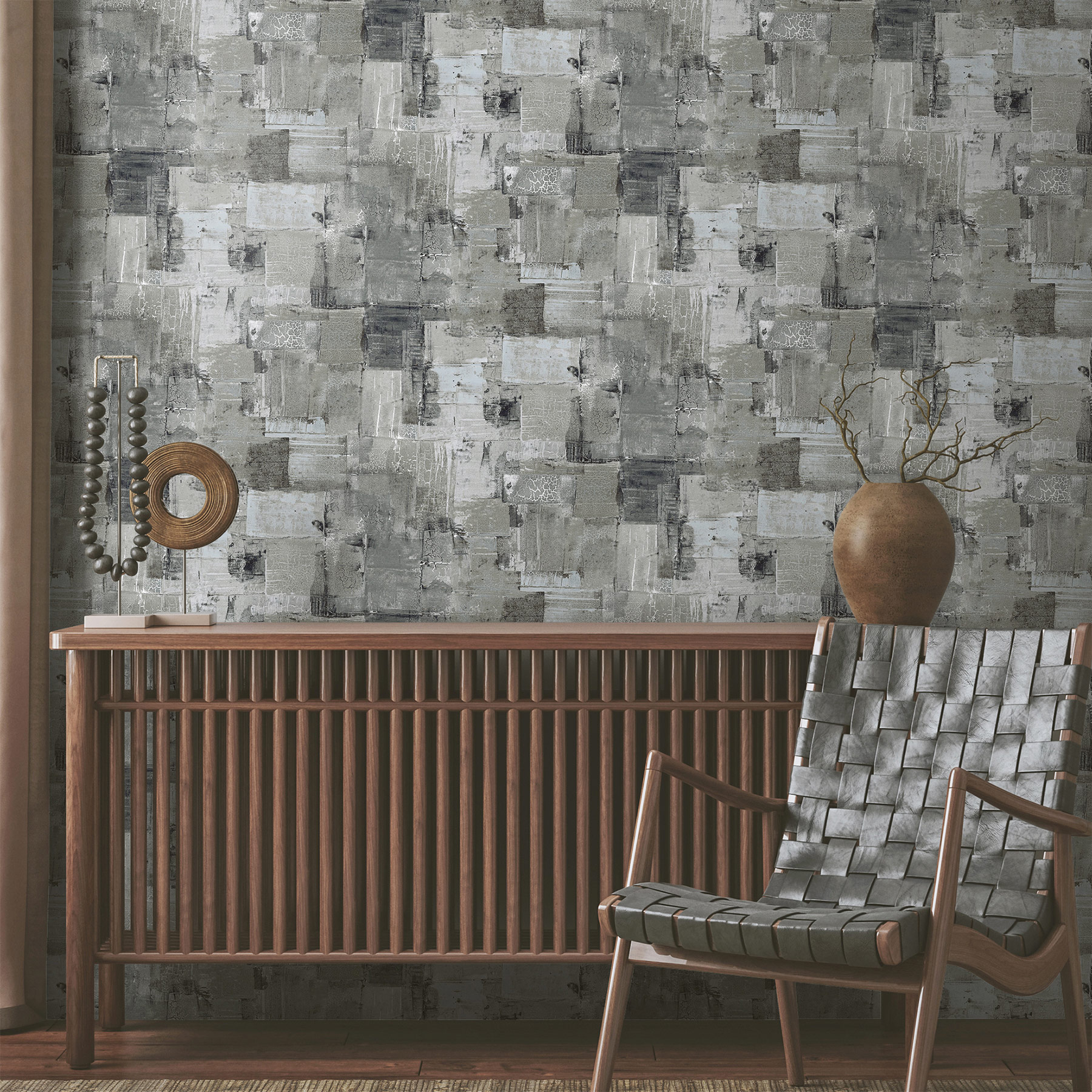 Hohenberger Vliestapete Divino Herkules Anthracite 65295