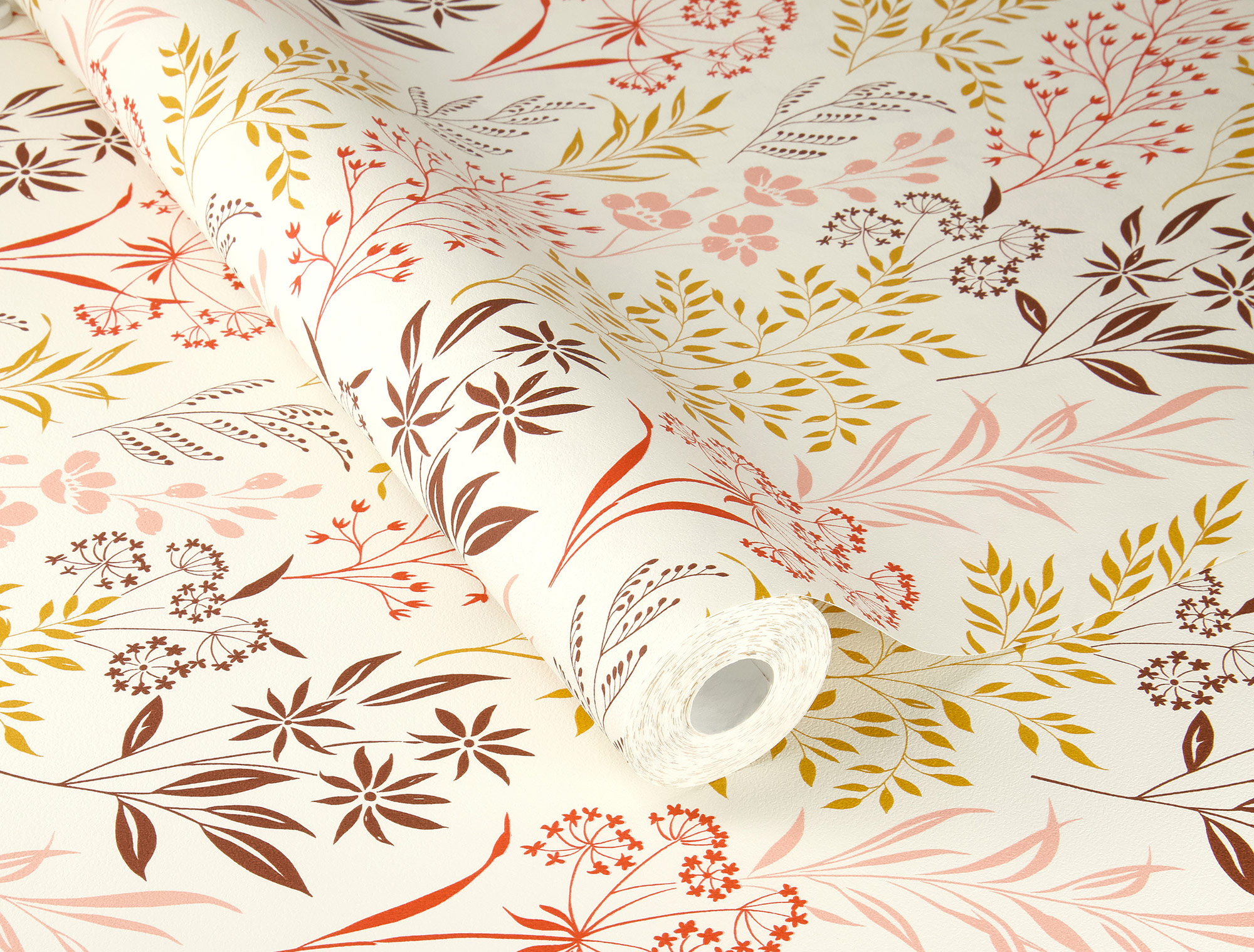 Rasch Vliestapete Beltesto Rot Floral 794533