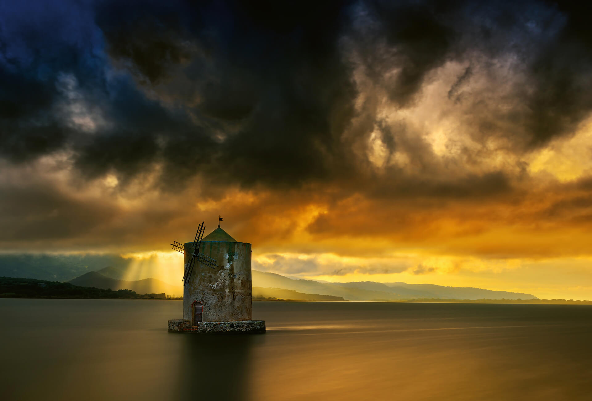 AS Fototapete Designwalls 2.0 Old Windmill DD118954