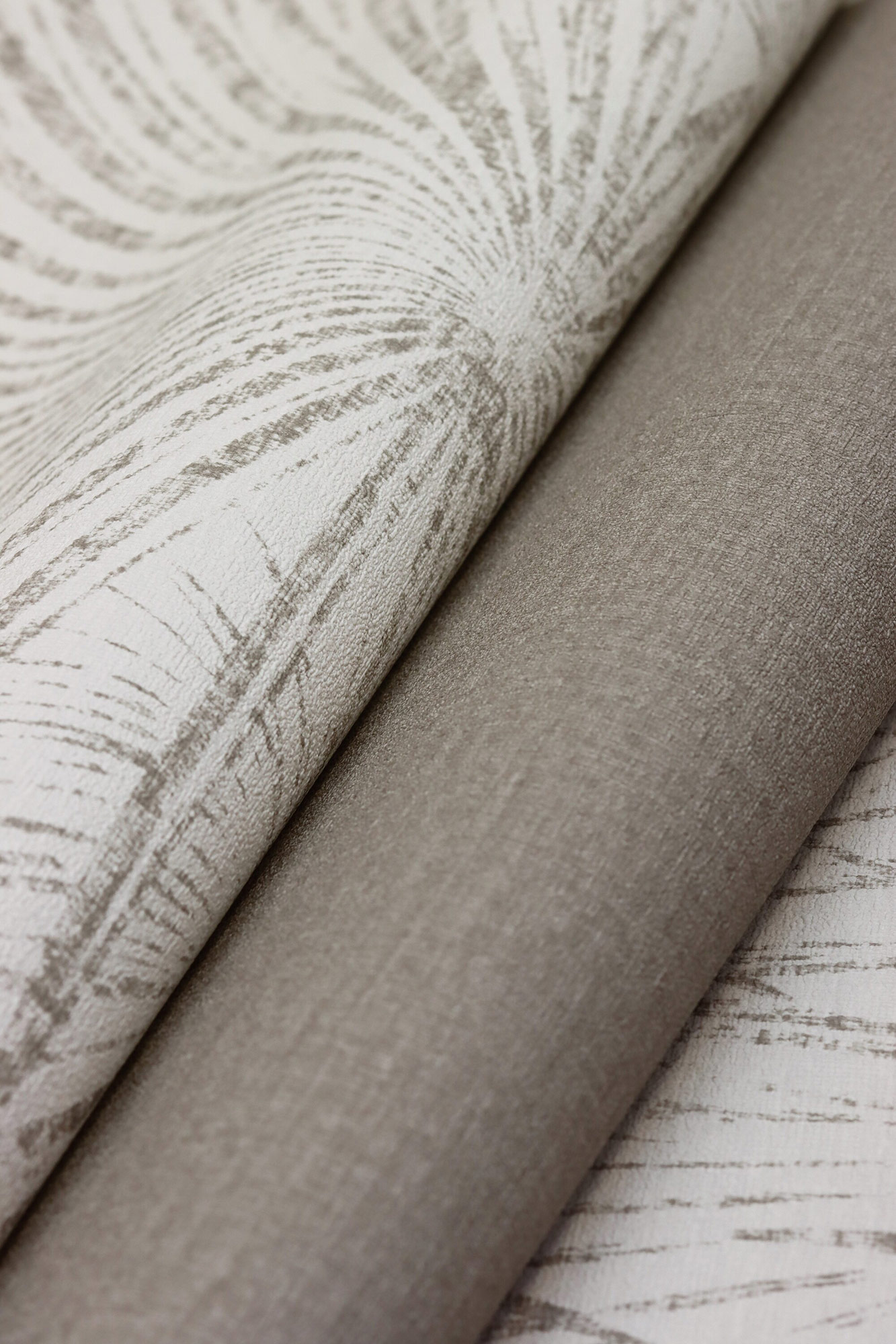 Rasch Vliestapete Liverna Beige-leinen dunkel 555868