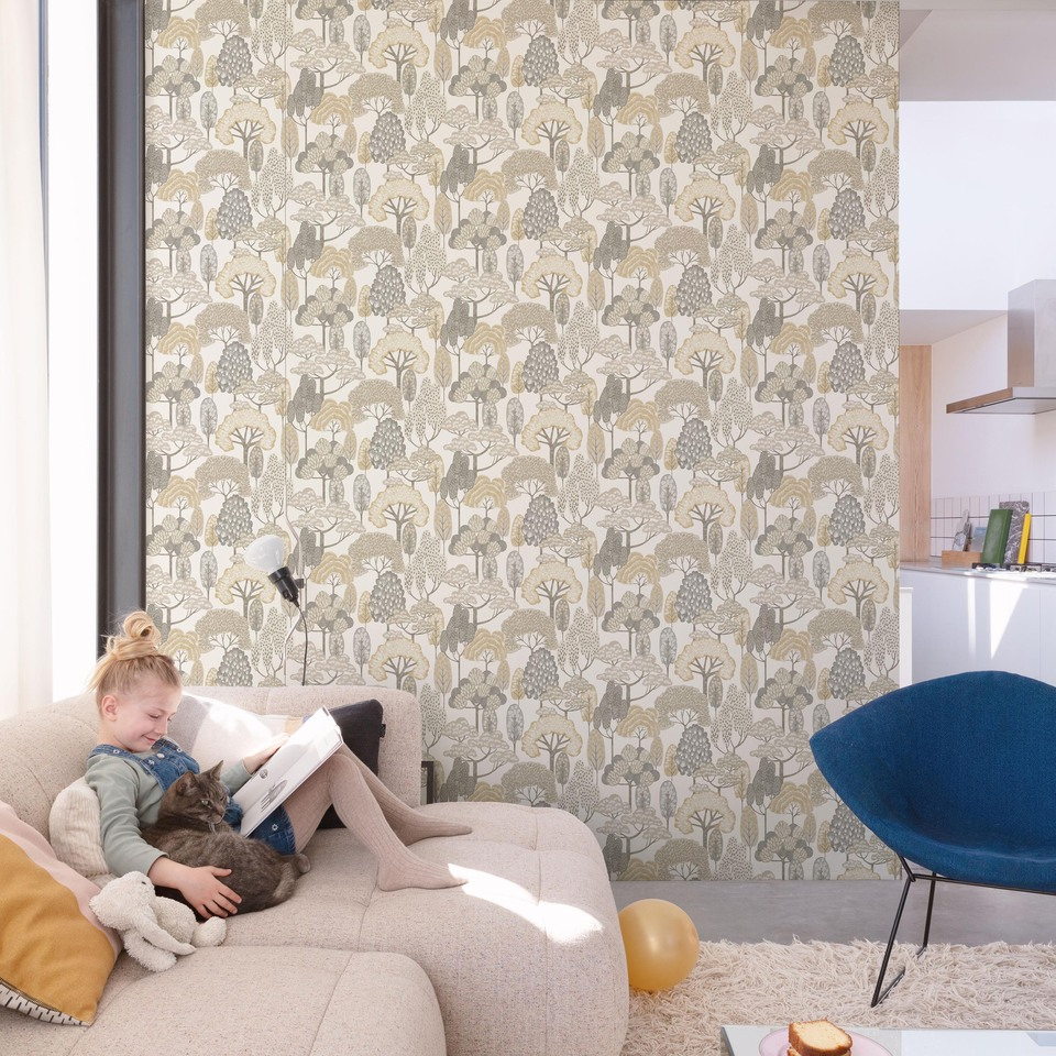 Grandeco Vliestapete Little Dreamers beige LD2103