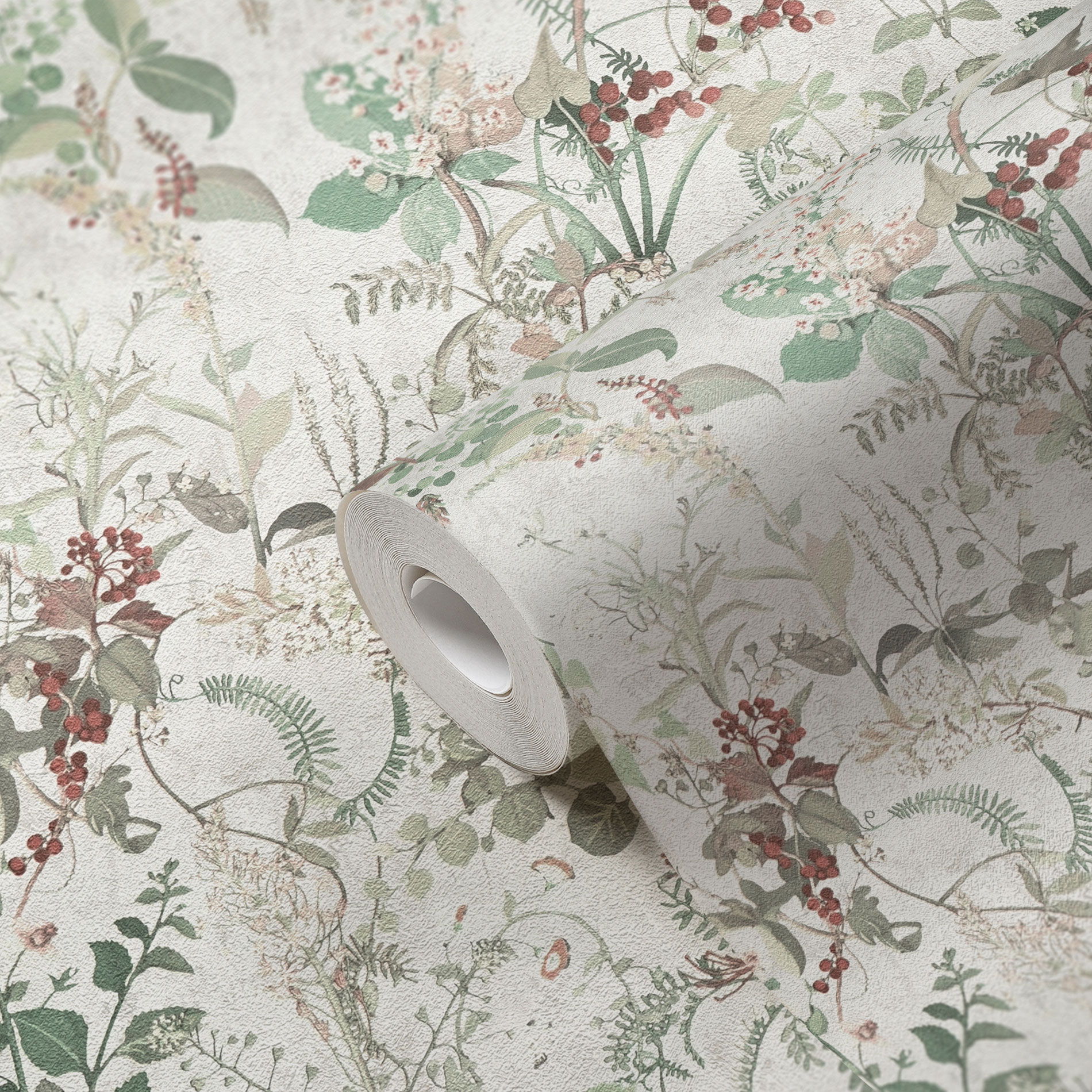 AS Vliestapete The BOS weiß Blumentapete 388252