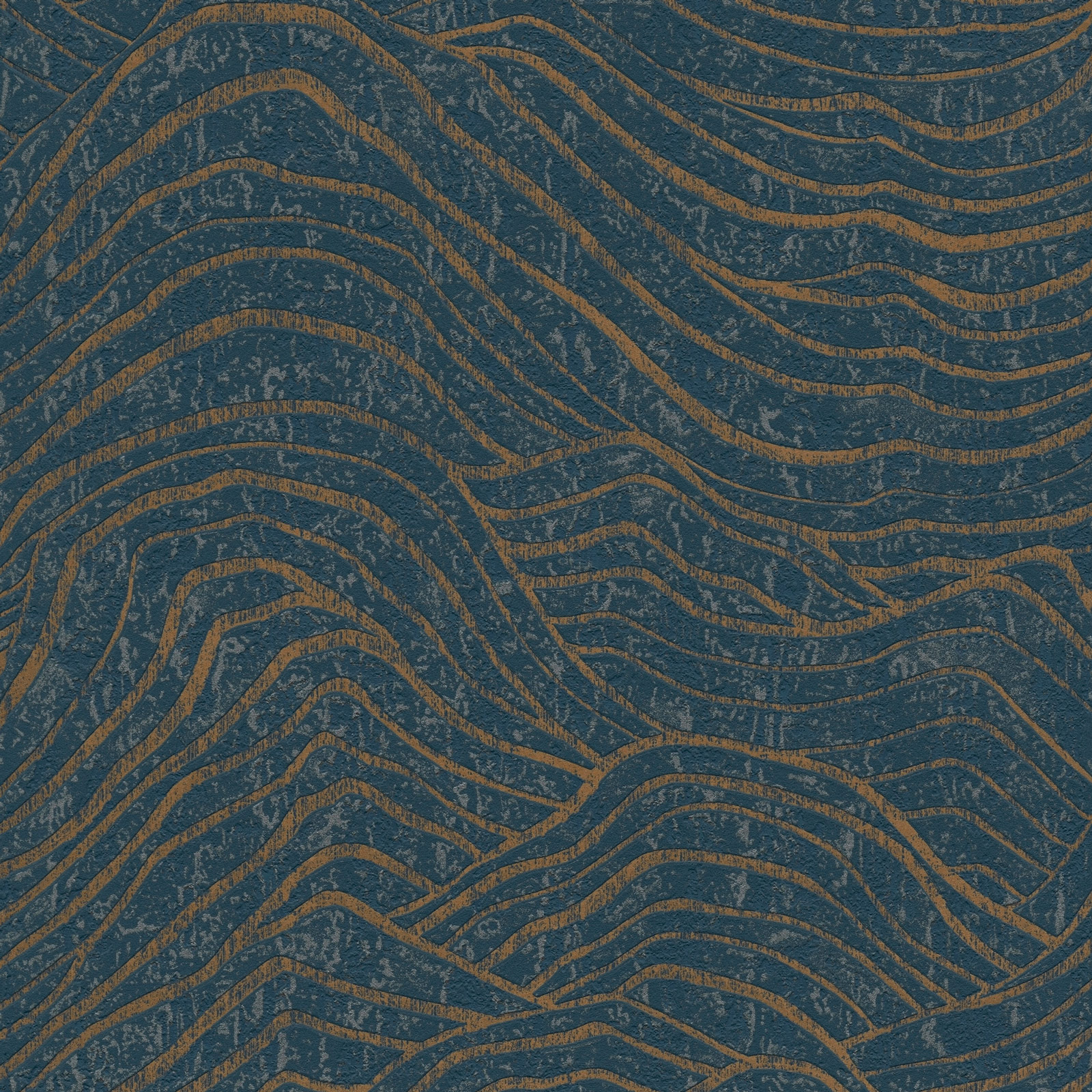 AS Vliestapete Jade 2 Dunkelblau 3D tapete 395074