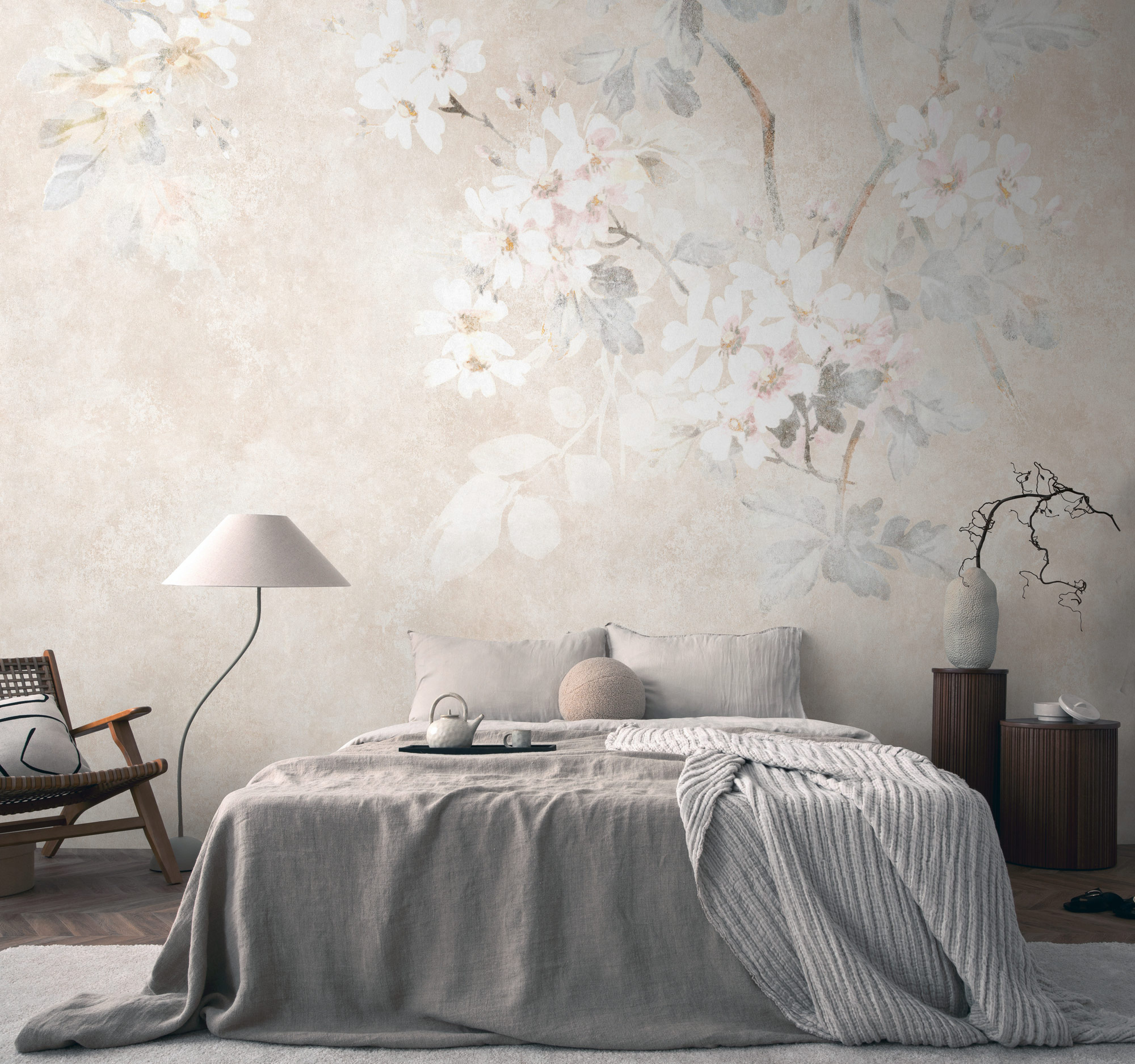 Livingwalls Vliestapete The Wall 3 Floral 399191