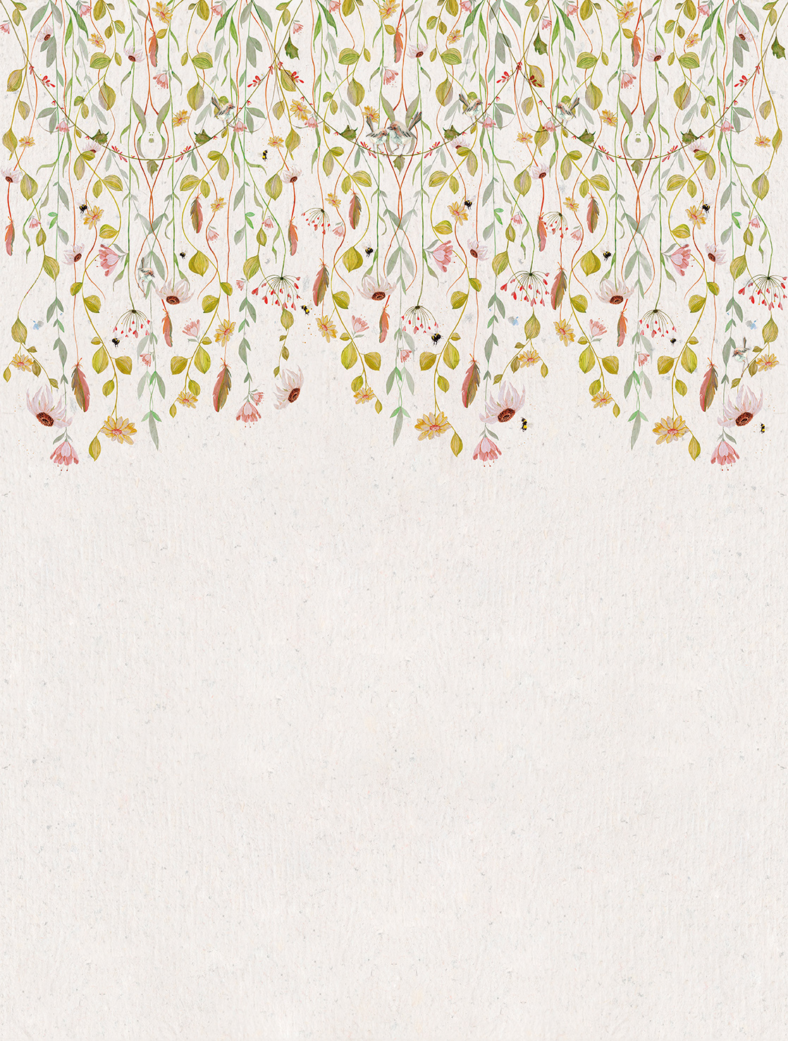 Decoprint Fototapete Cute Walls Blumenfantasie CW61242