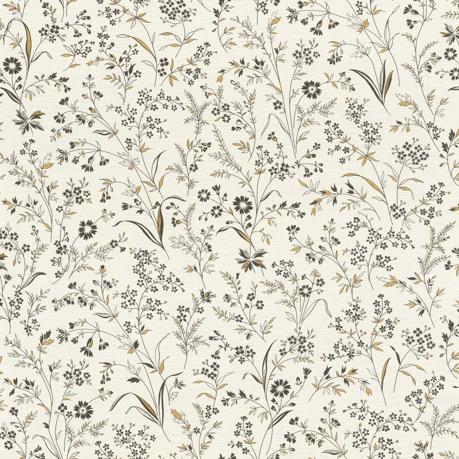 Rasch Vliestapete Symphony Weiß-Cremeweiß 869408