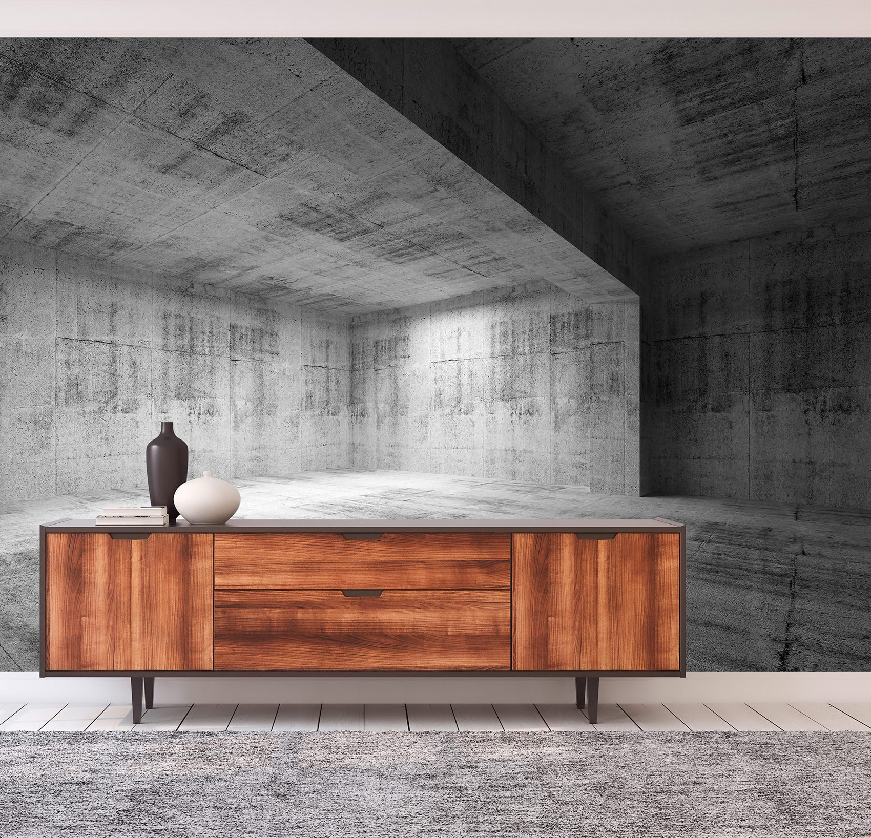 AS Fototapete Designwalls 2 Betonoptik Architektur DD123548