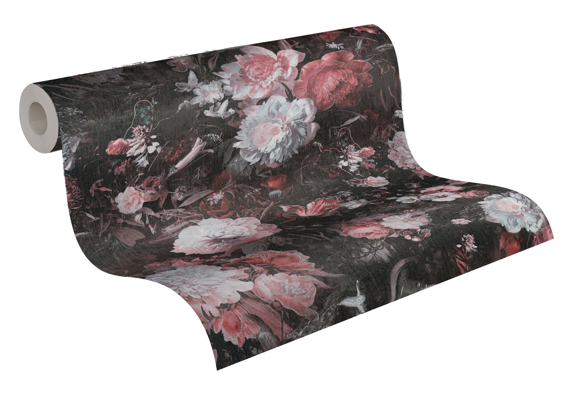 AS Vliestapete The BOS rot Blumentapete 388214