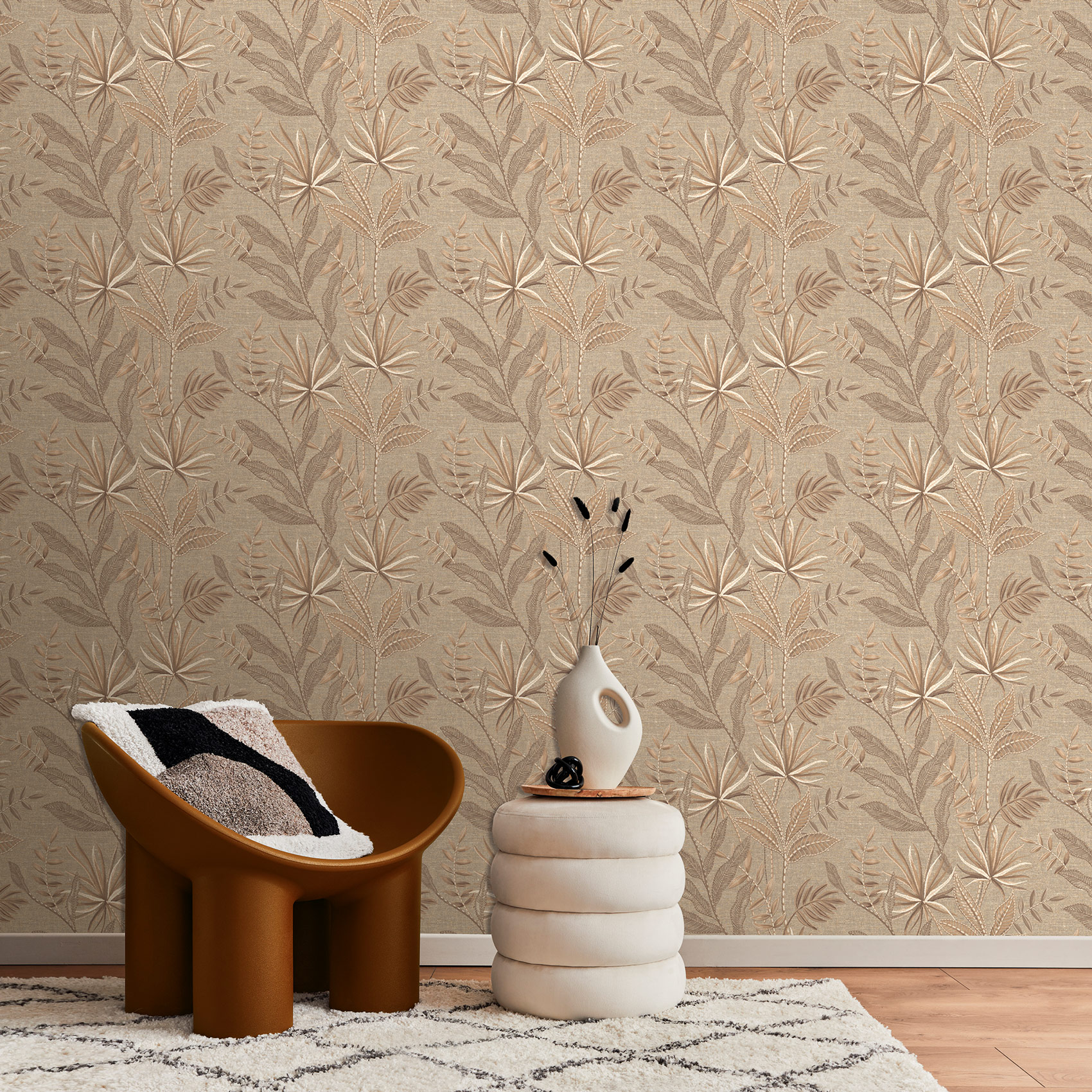 Decoprint Vliestapete Terra Nova Tropical Weave TN29081