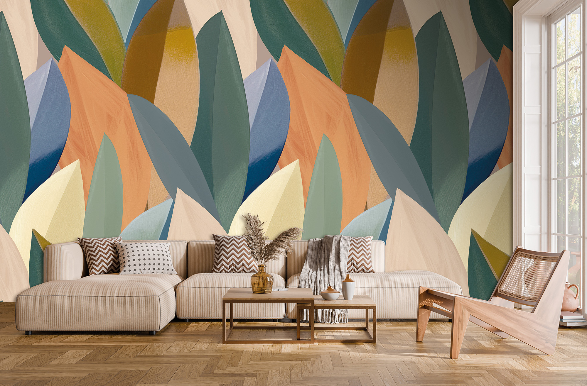 Decoprint Fototapete Serenity Blätter SYD27598